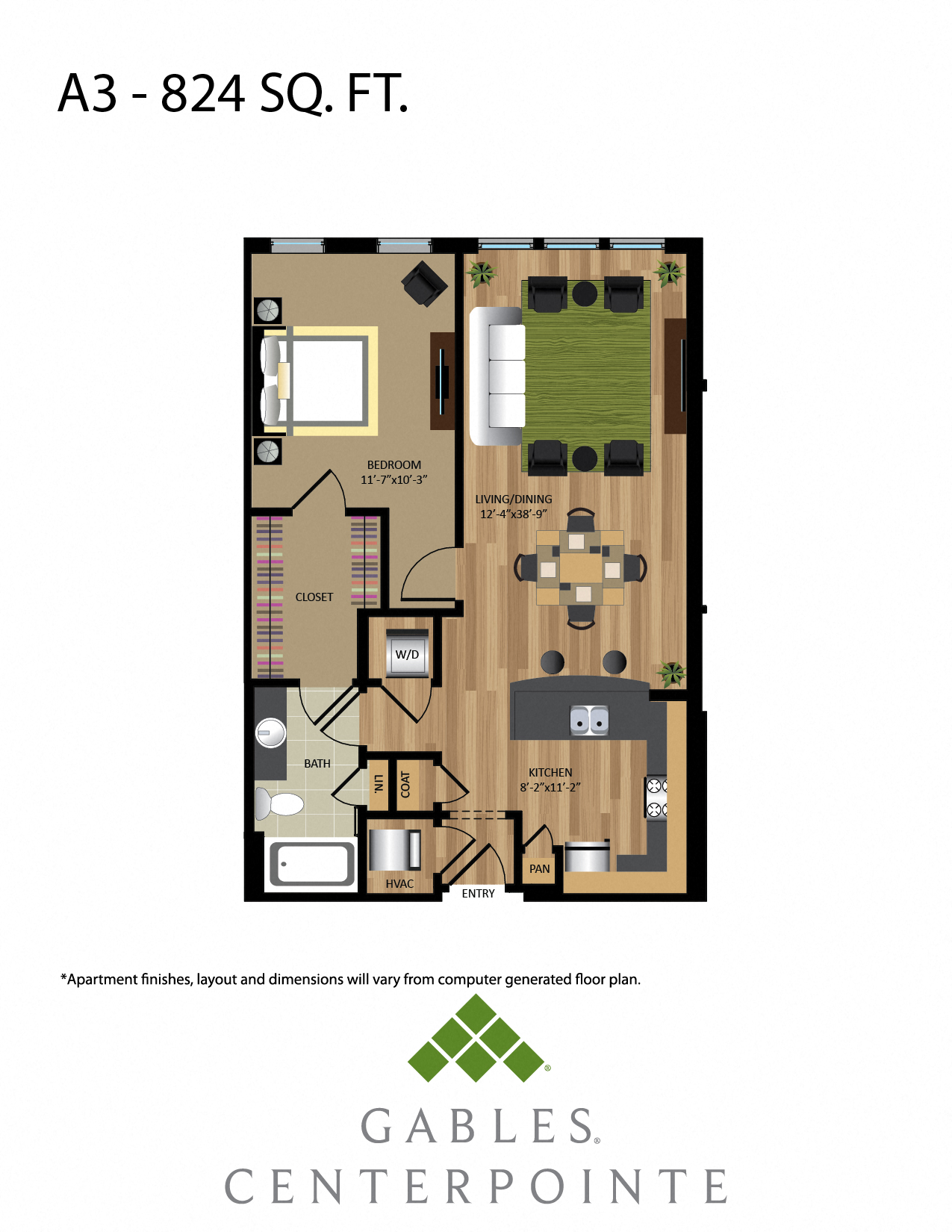 A3 floor plan