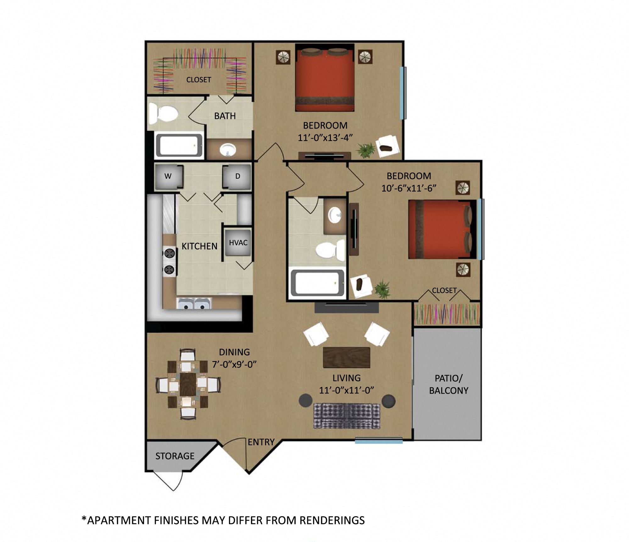 Madrid floor plan
