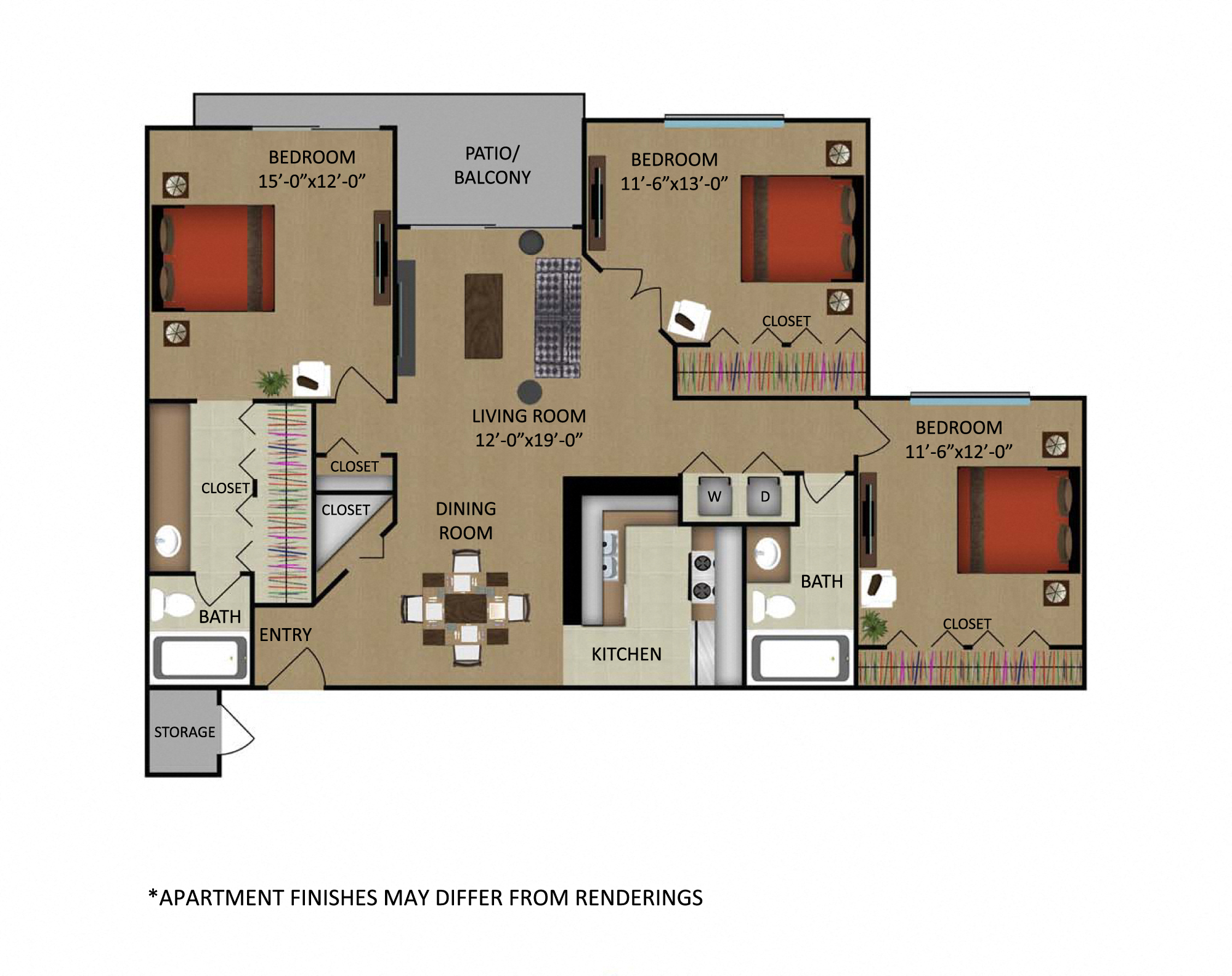 Casablanca floor plan