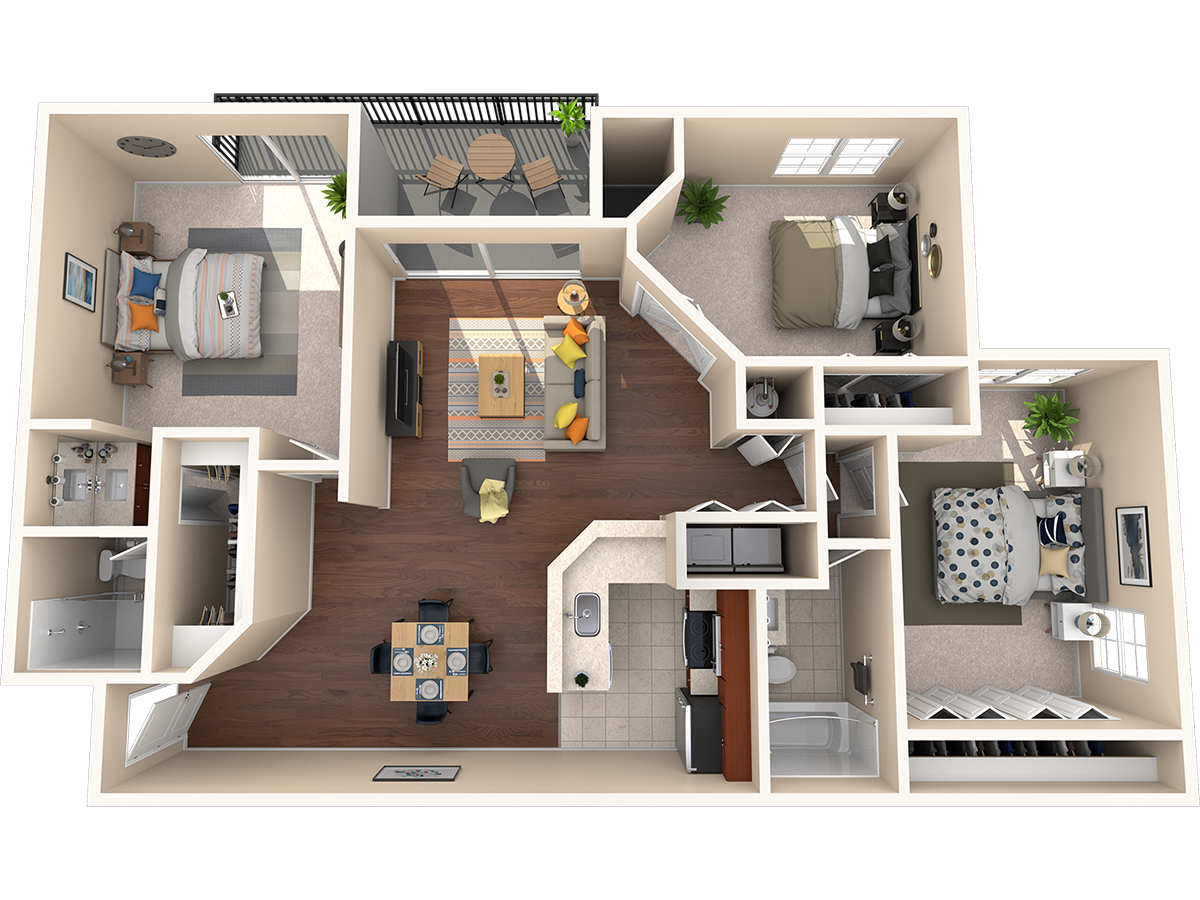 CAPRI floor plan