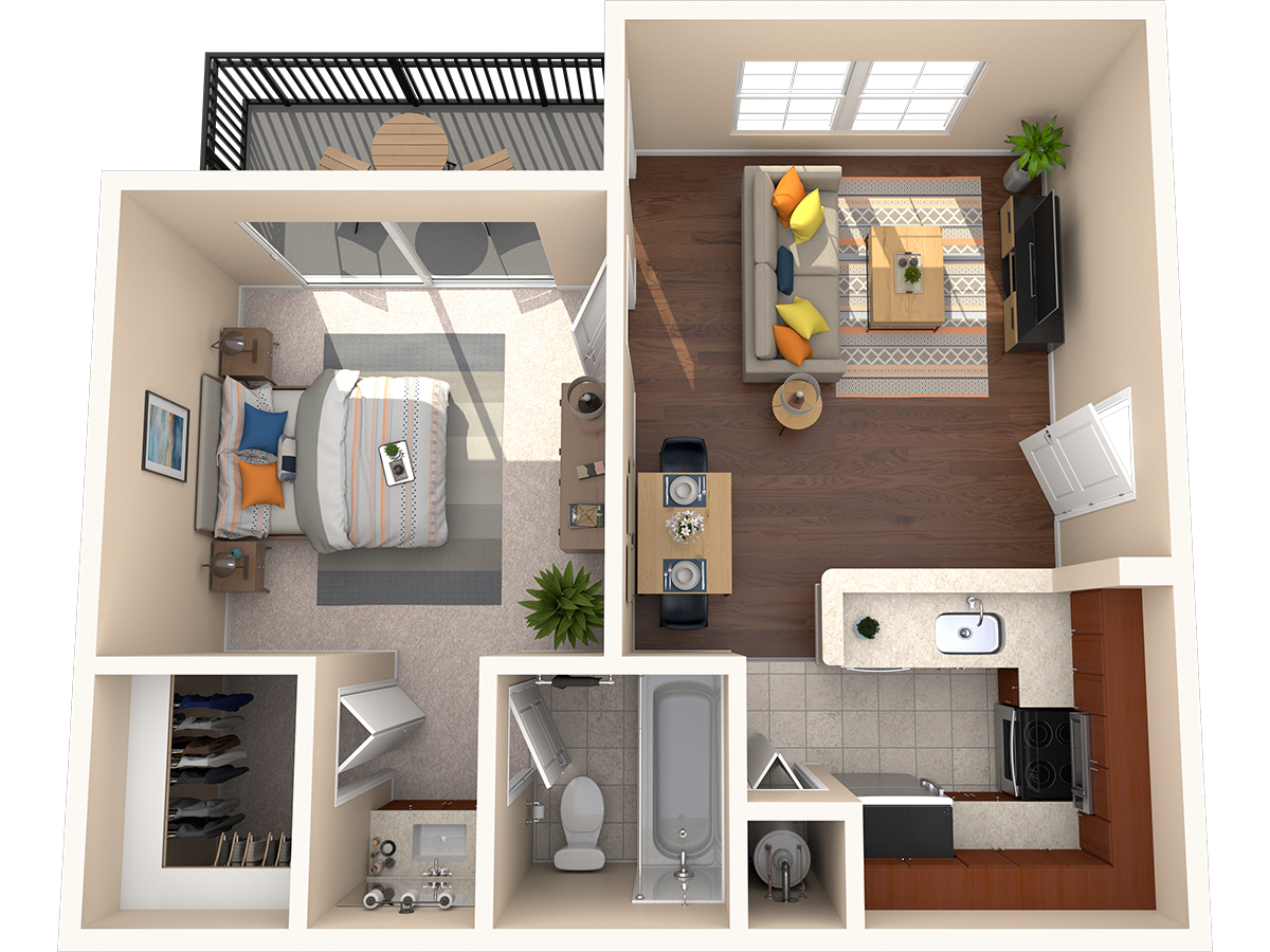 TUSCANY floor plan