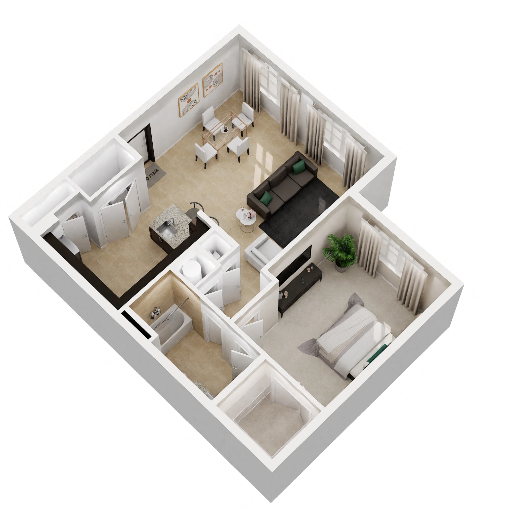 Capri floor plan