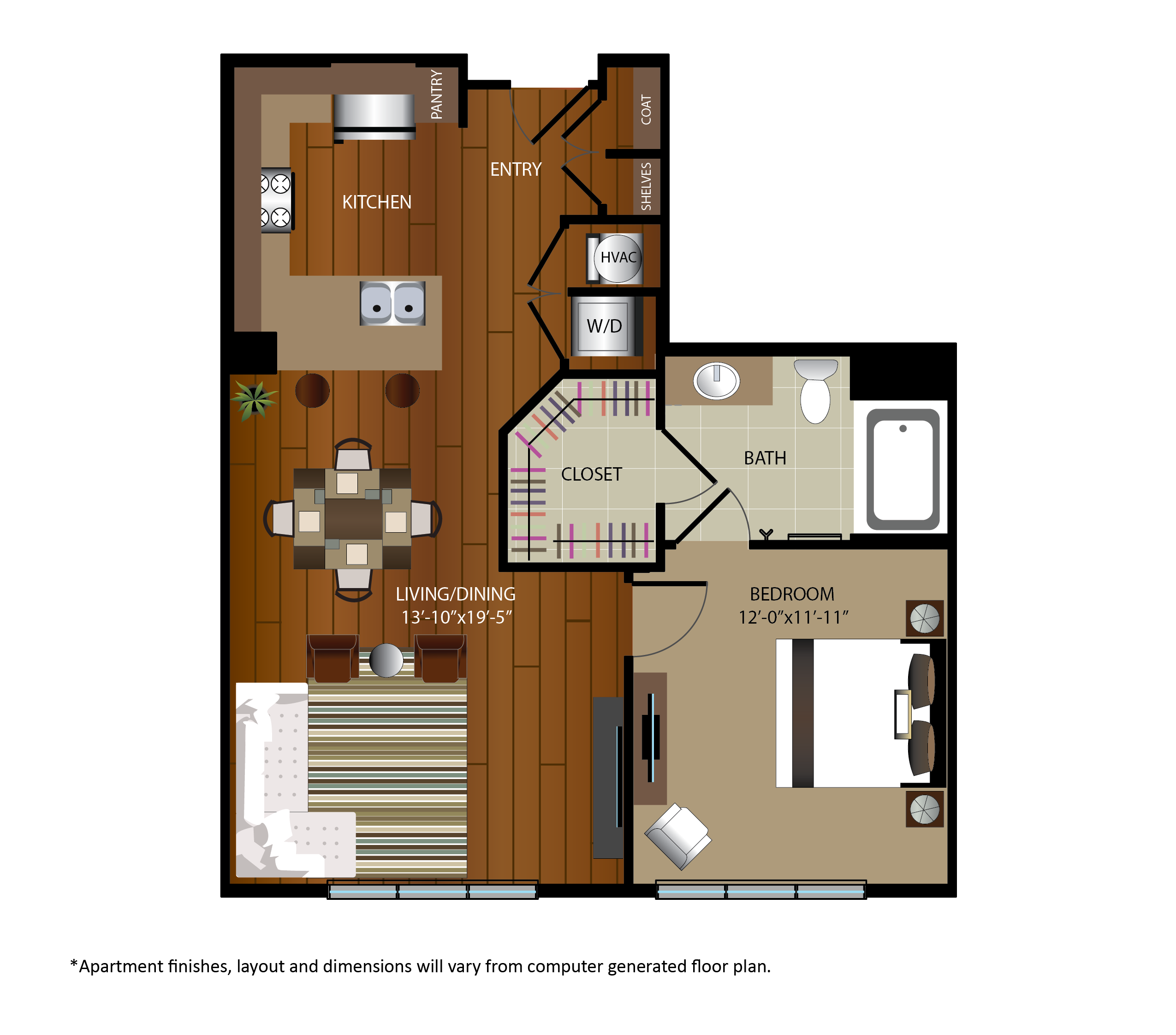 A5.1 floor plan
