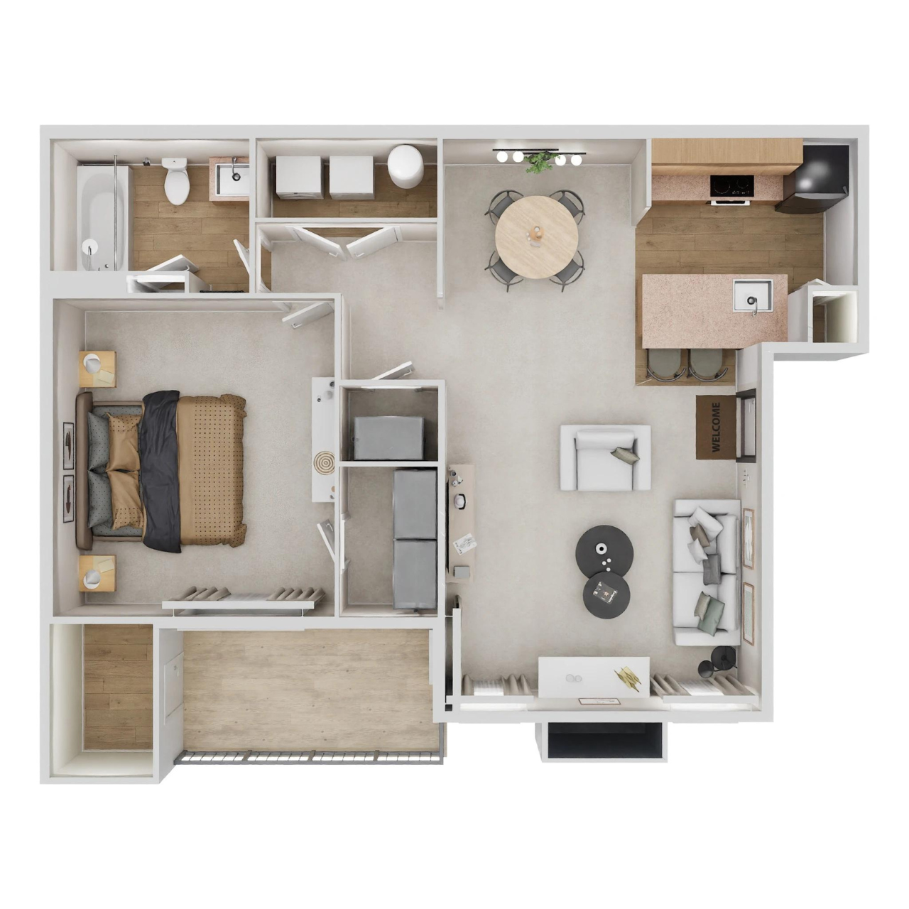 A2 floor plan