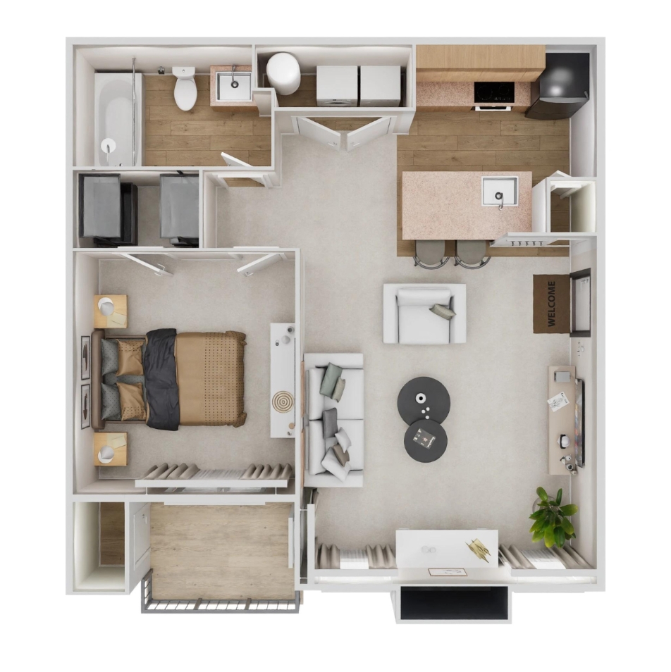 AE - Renovated floor plan
