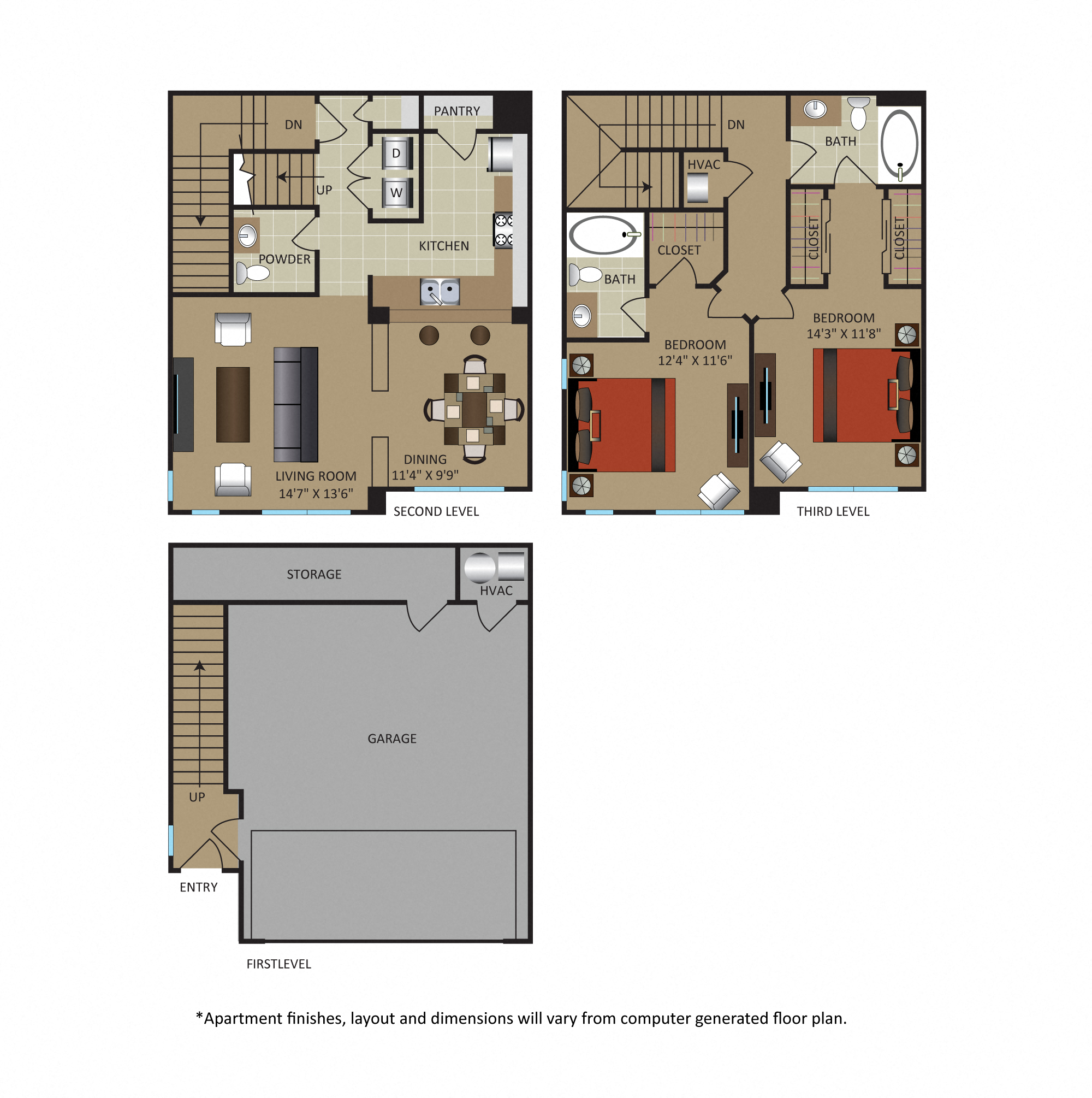 B2T-Riddick floor plan