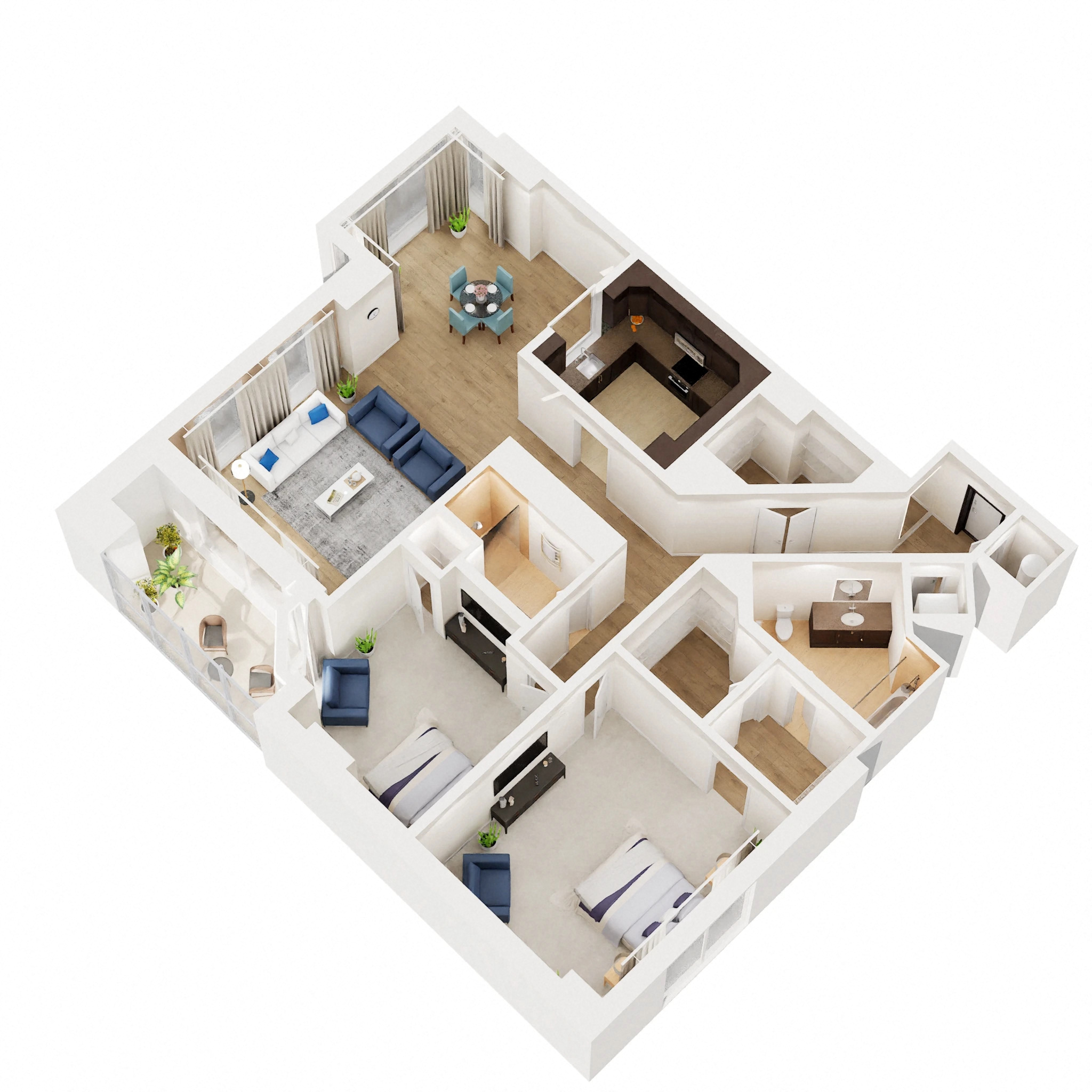 B3 floor plan