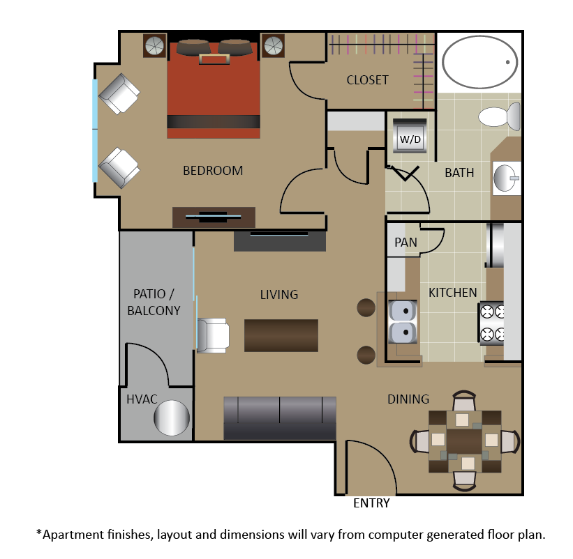 A1 floor plan