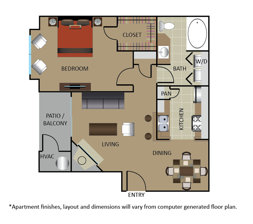 A2 floor plan