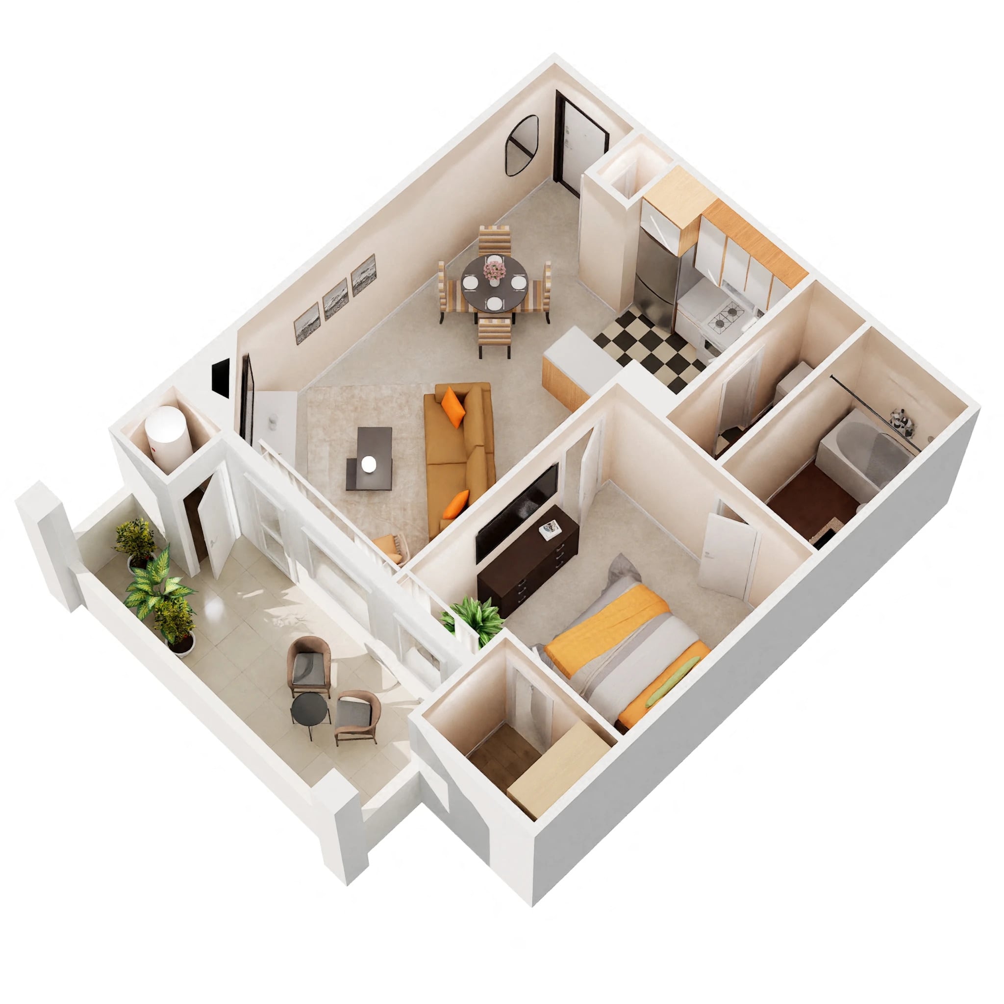 A1 floor plan