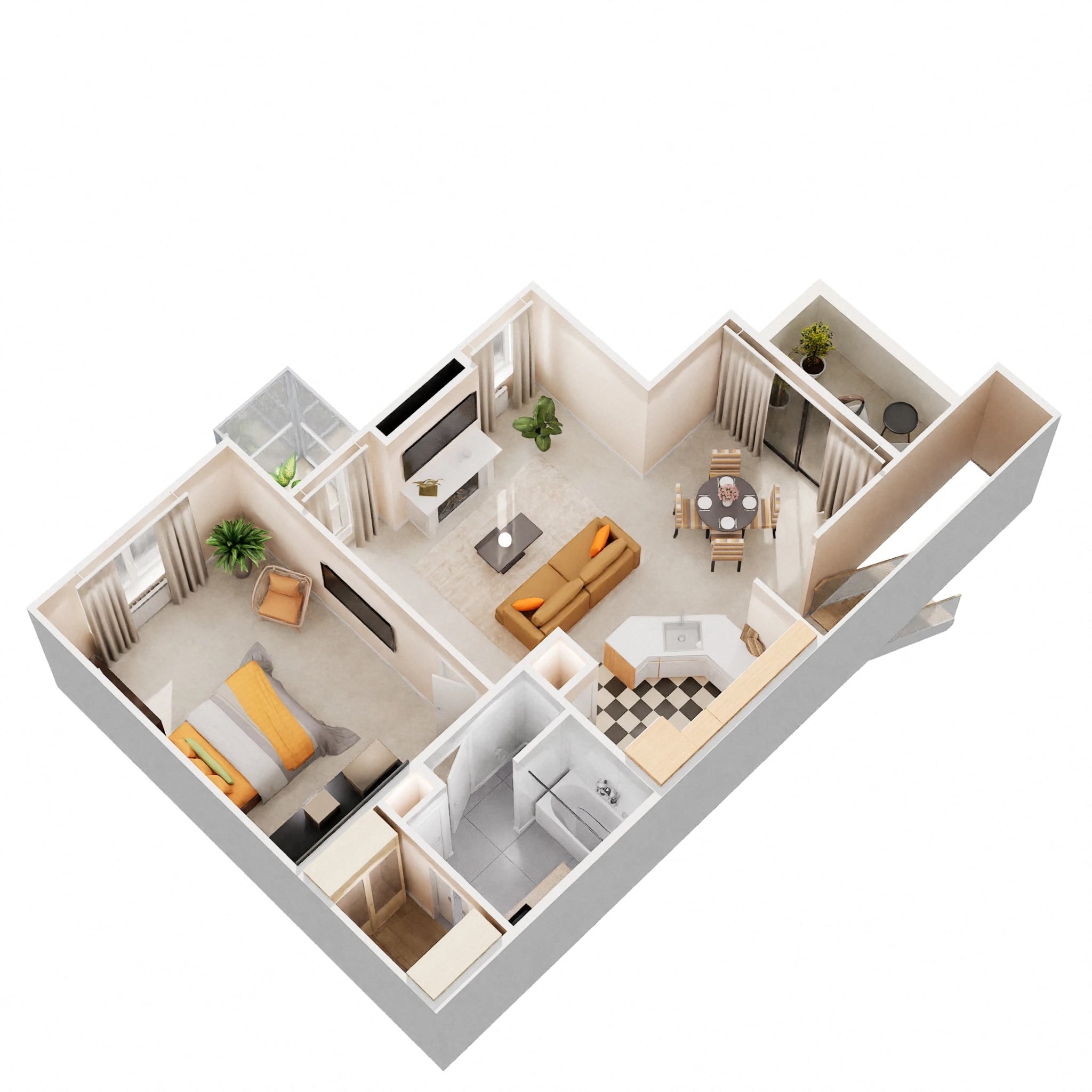 A4 floor plan