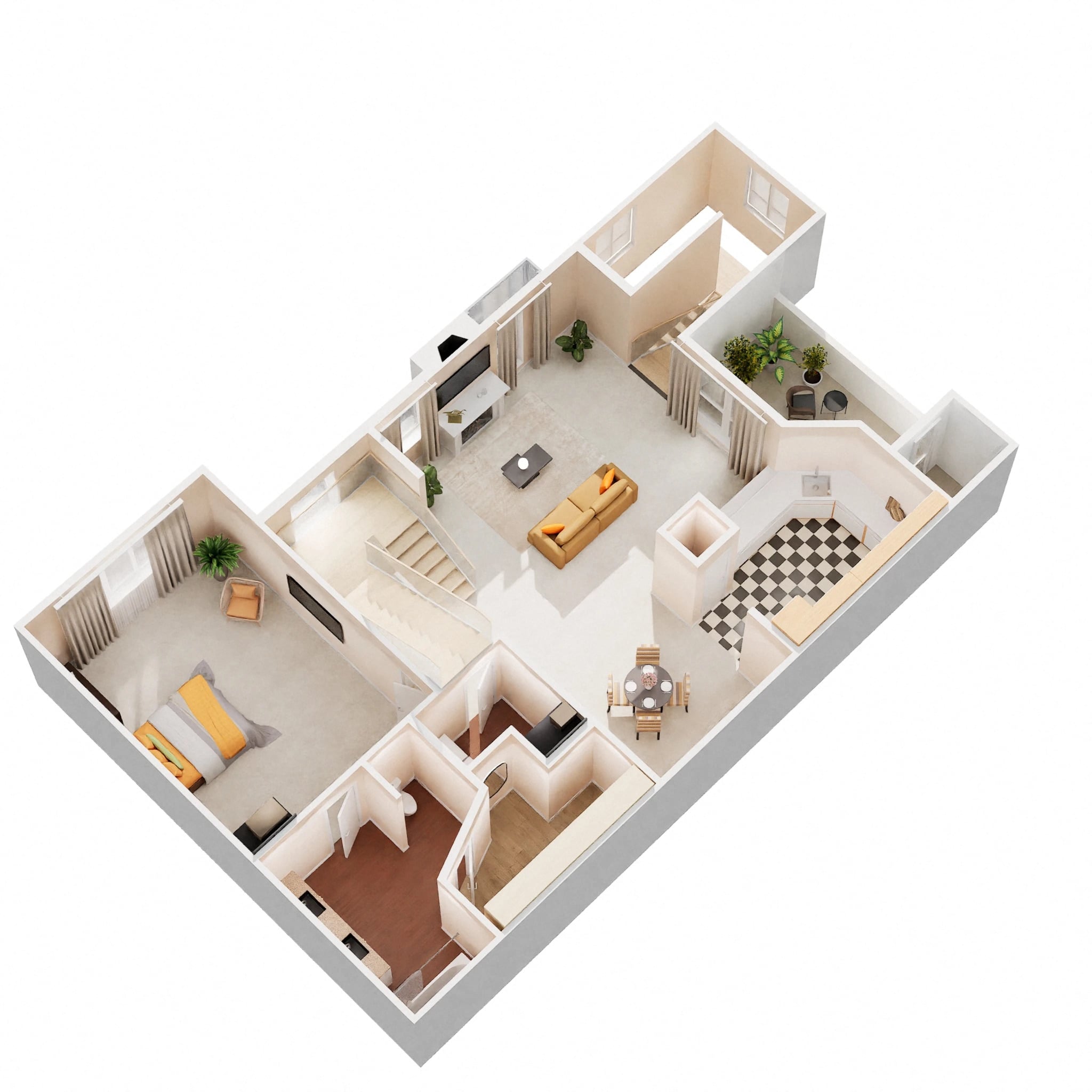 B2 floor plan