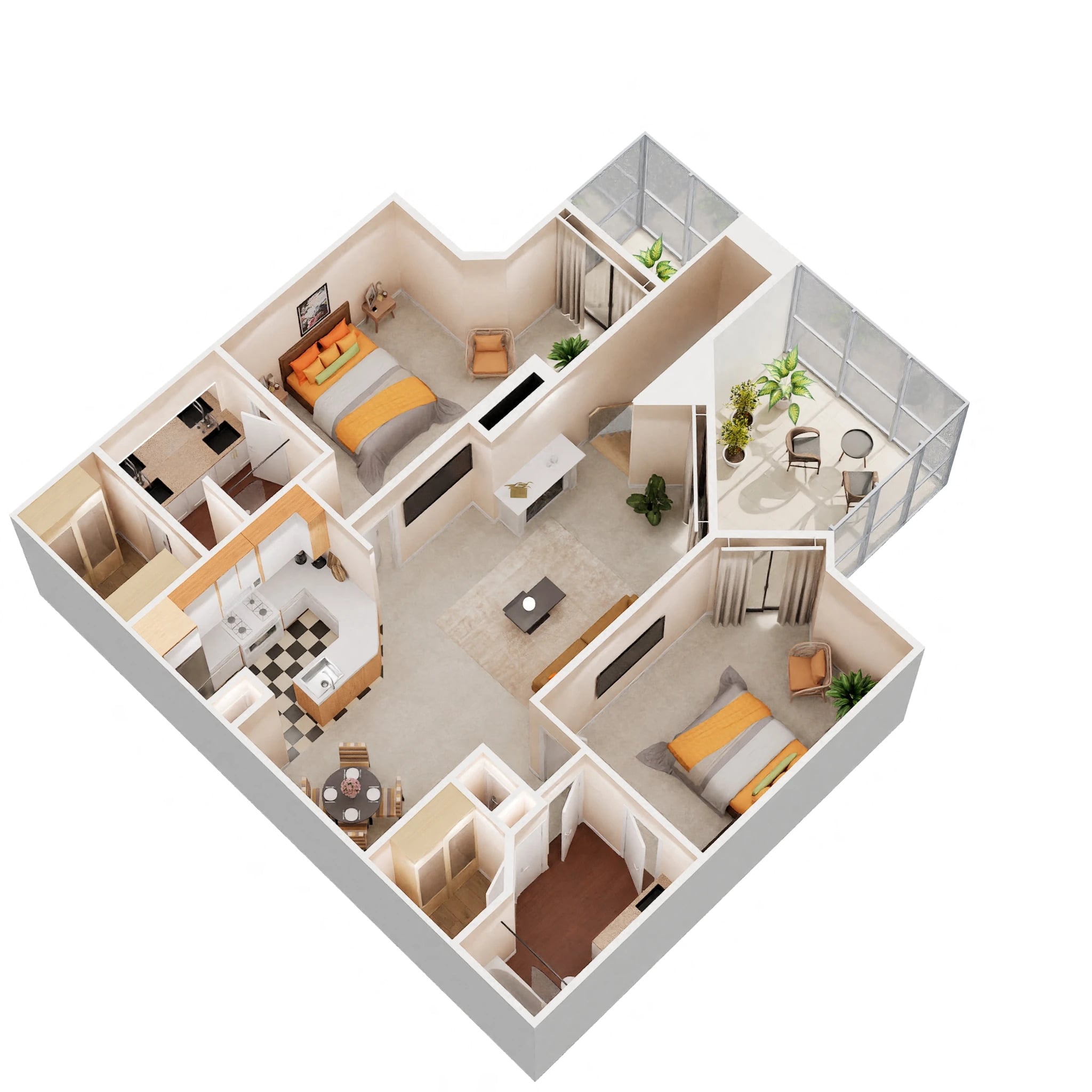B4 floor plan