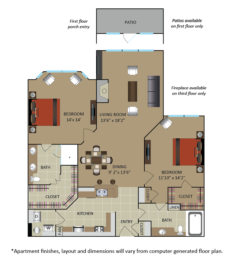 C1a floor plan