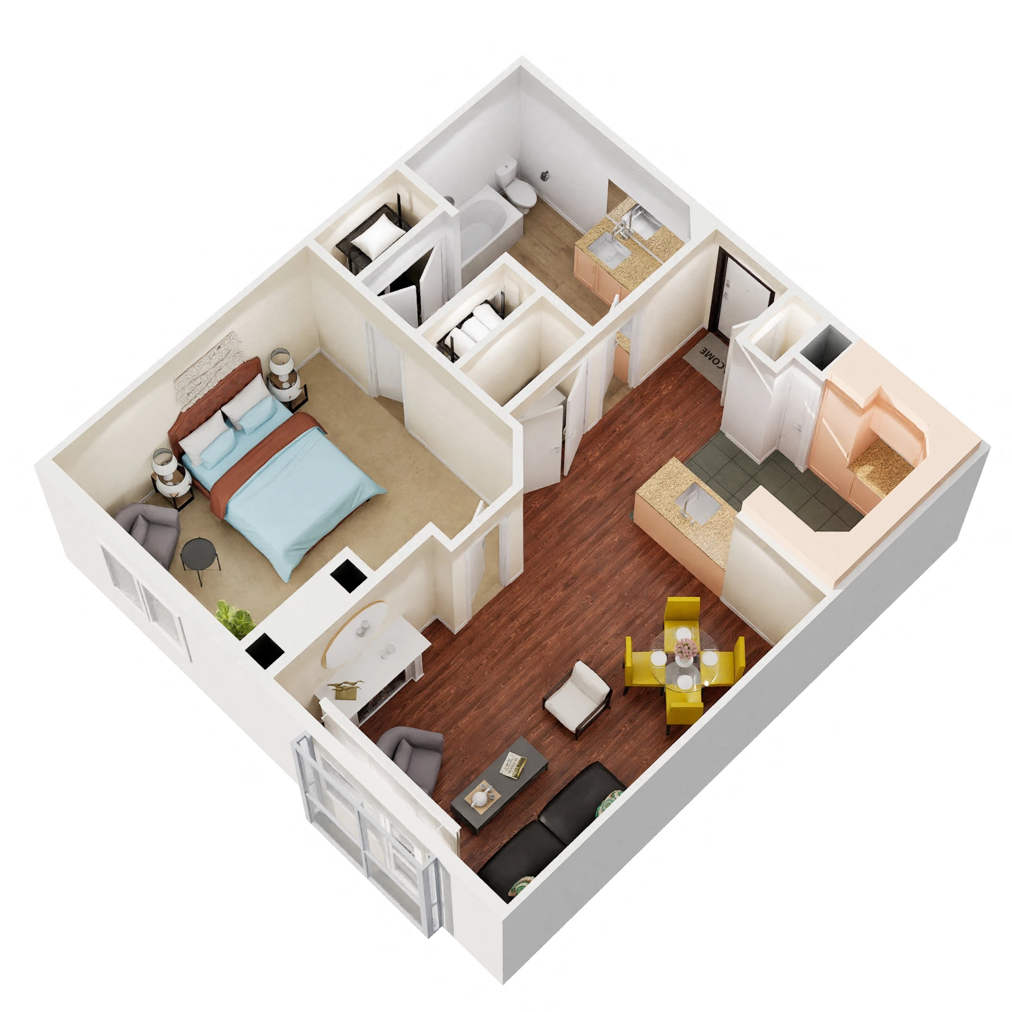 A2 floor plan