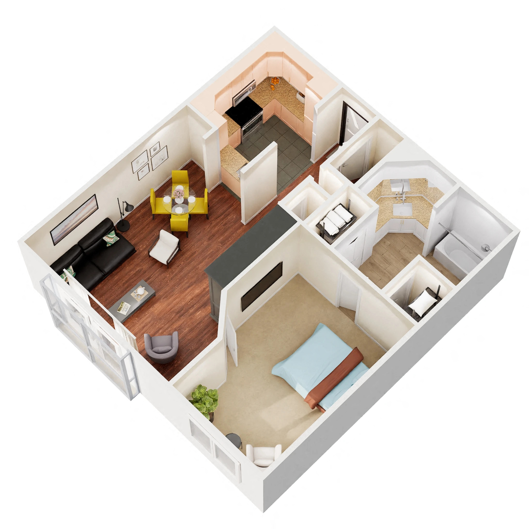 A1 floor plan