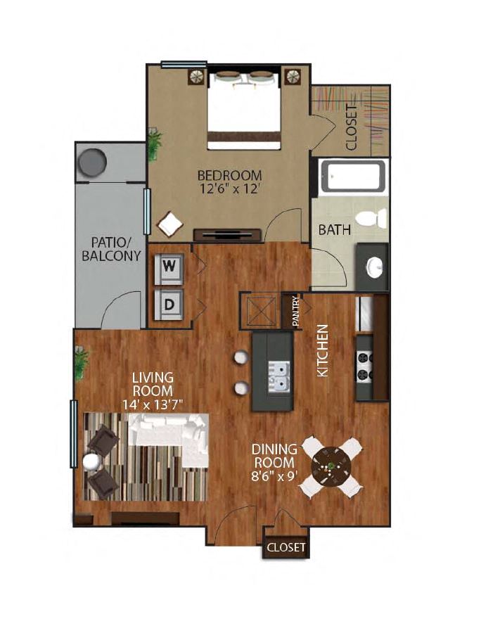 A1 floor plan