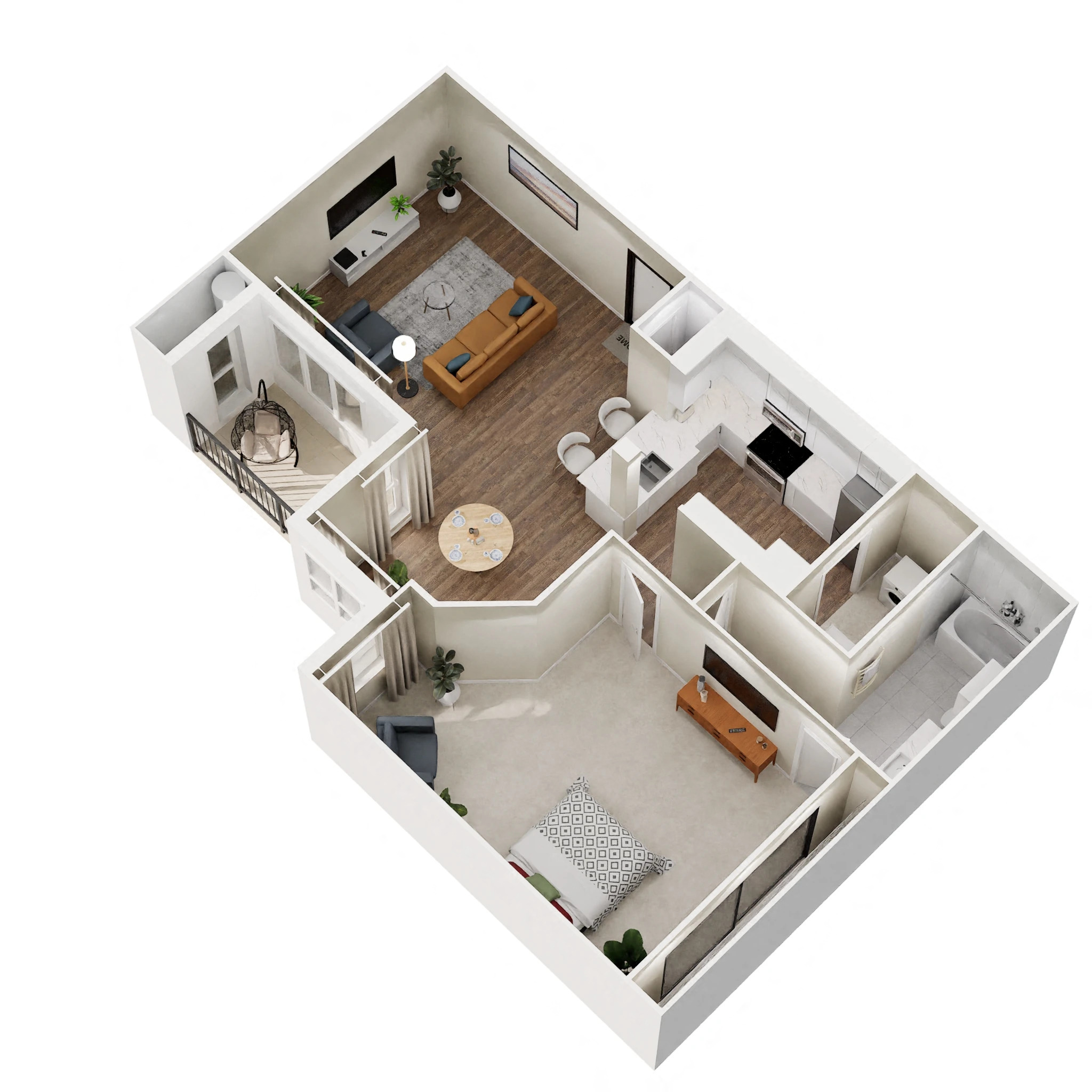 A2 - Renovated floor plan