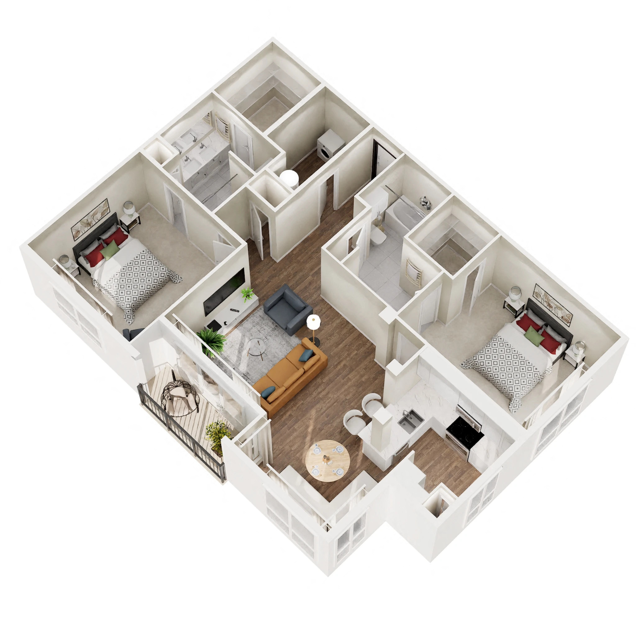 D - Renovated floor plan