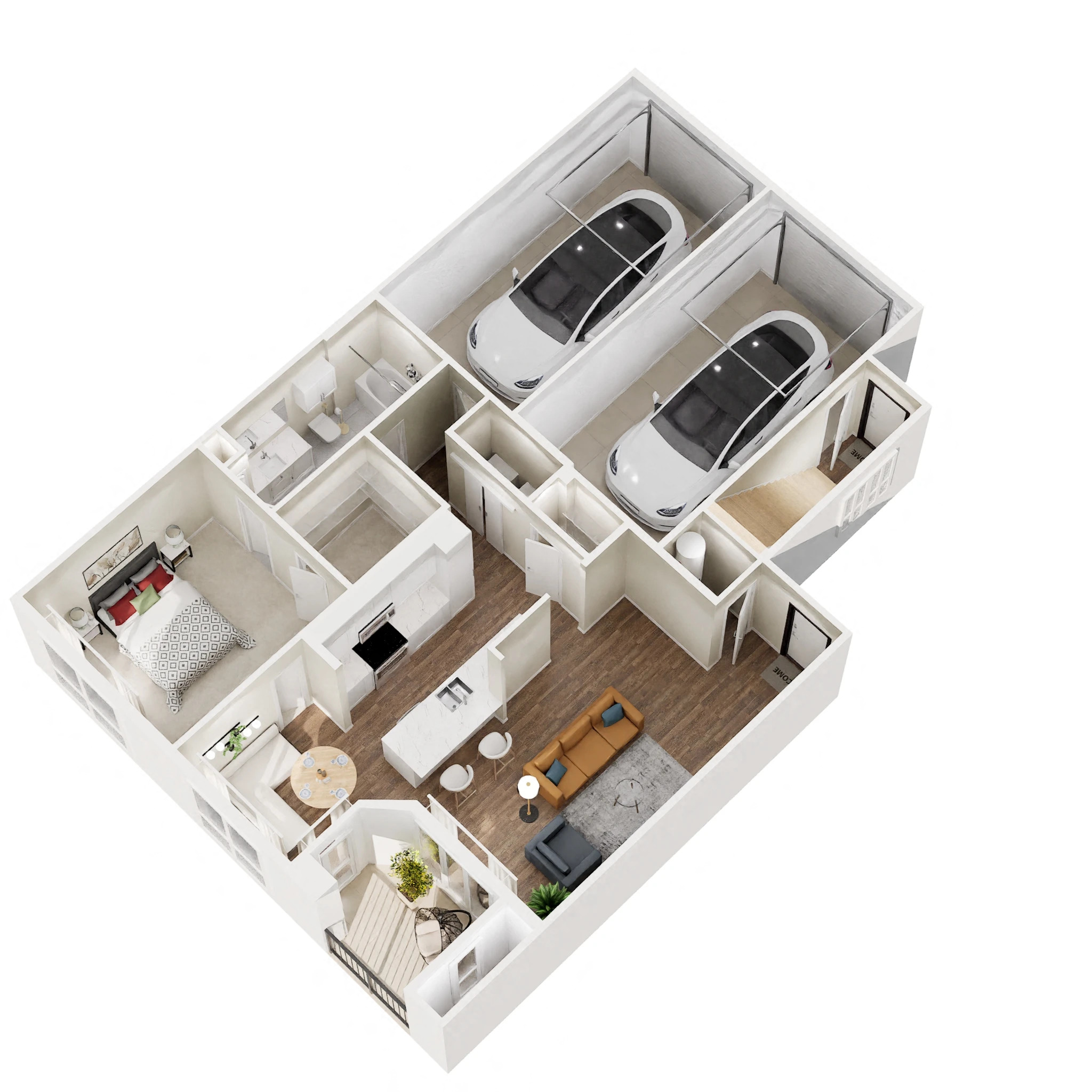 E - Renovated floor plan