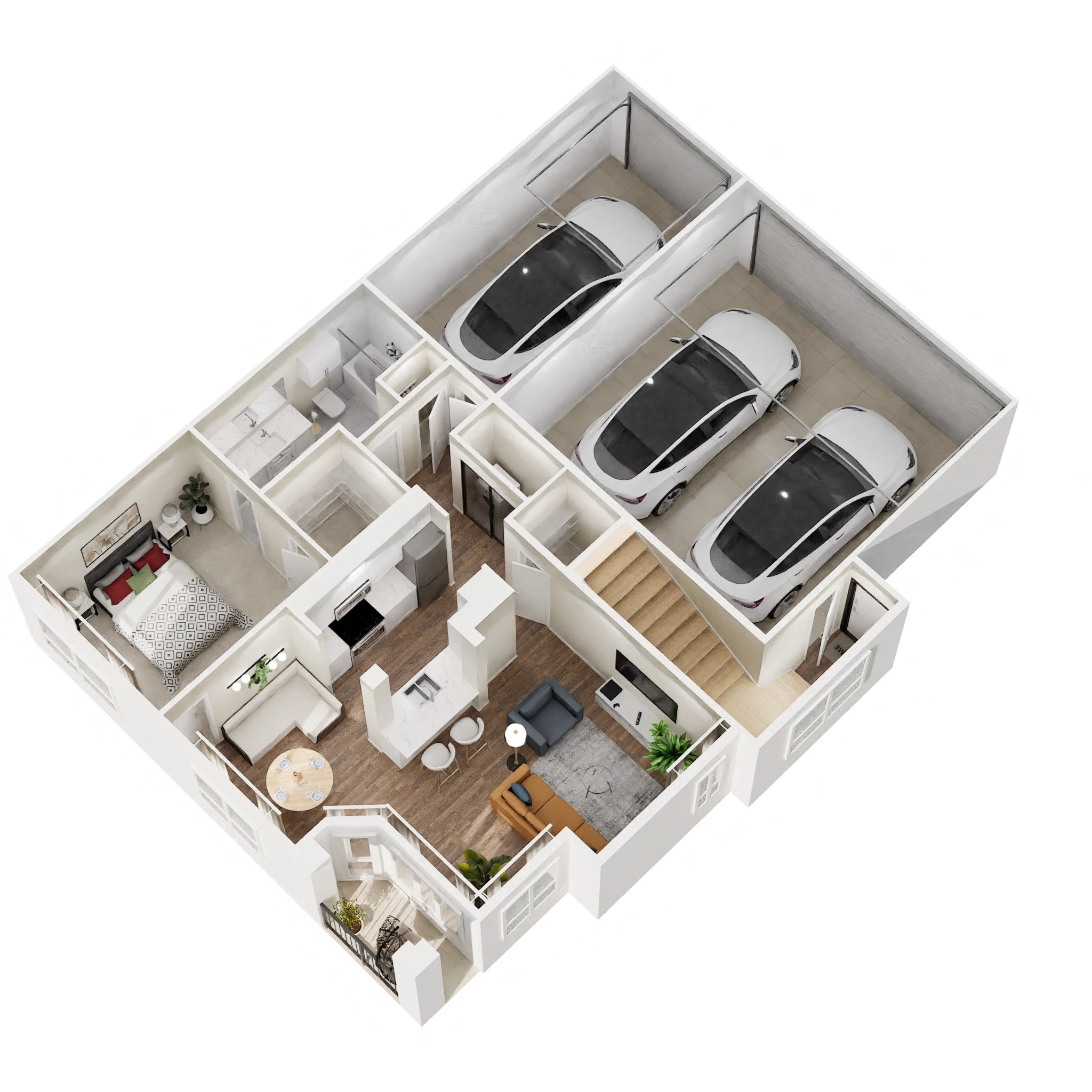 Ee - Renovated floor plan