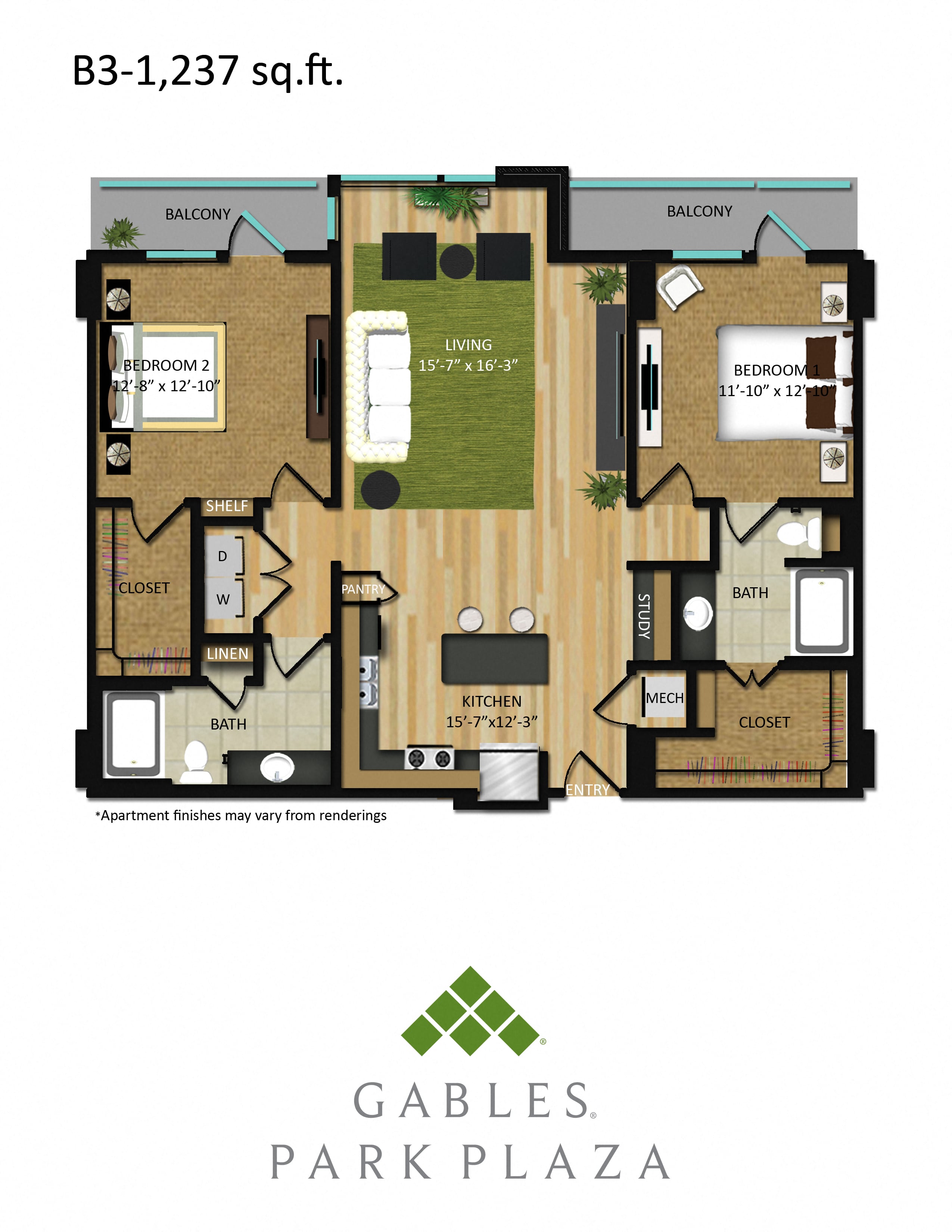 B3 floor plan