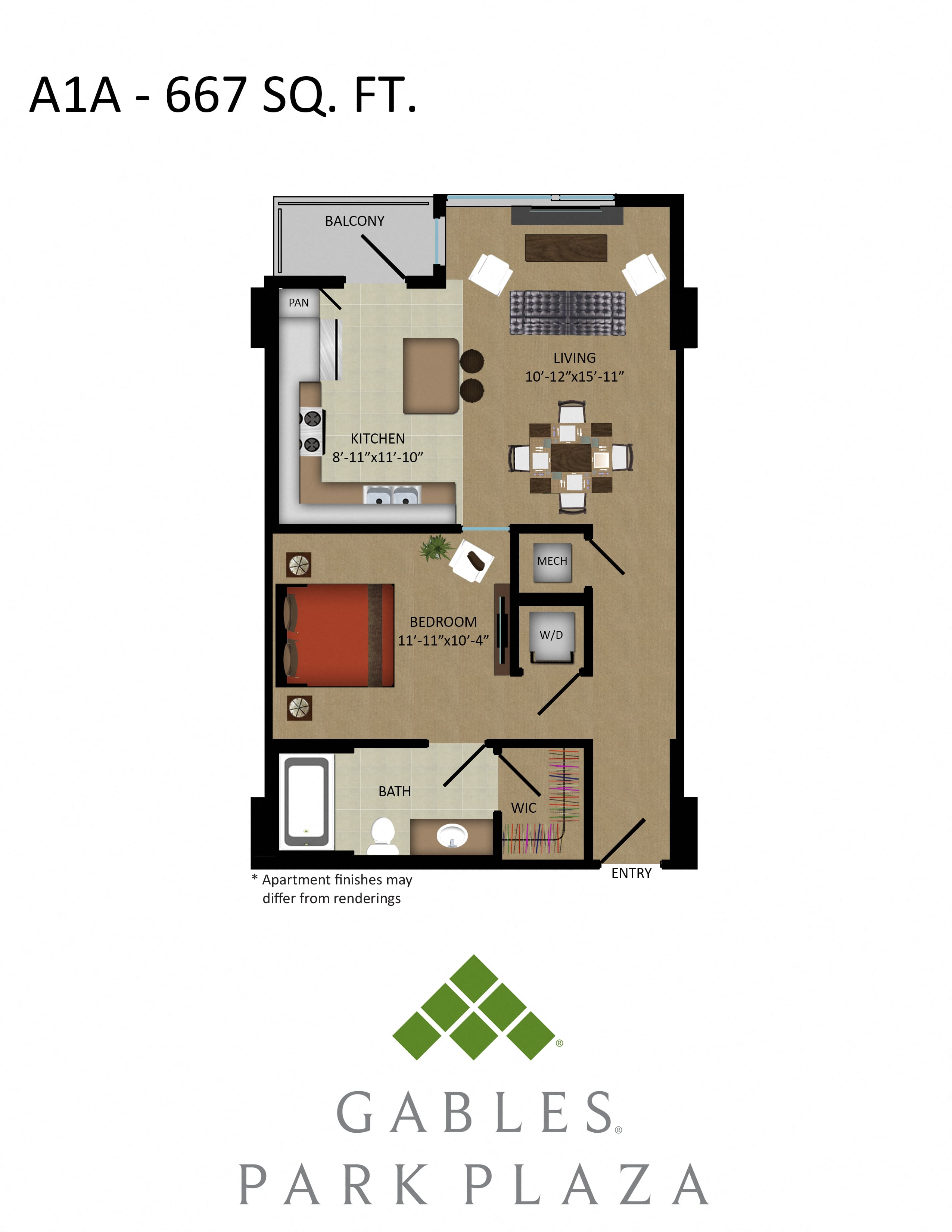 A1A floor plan