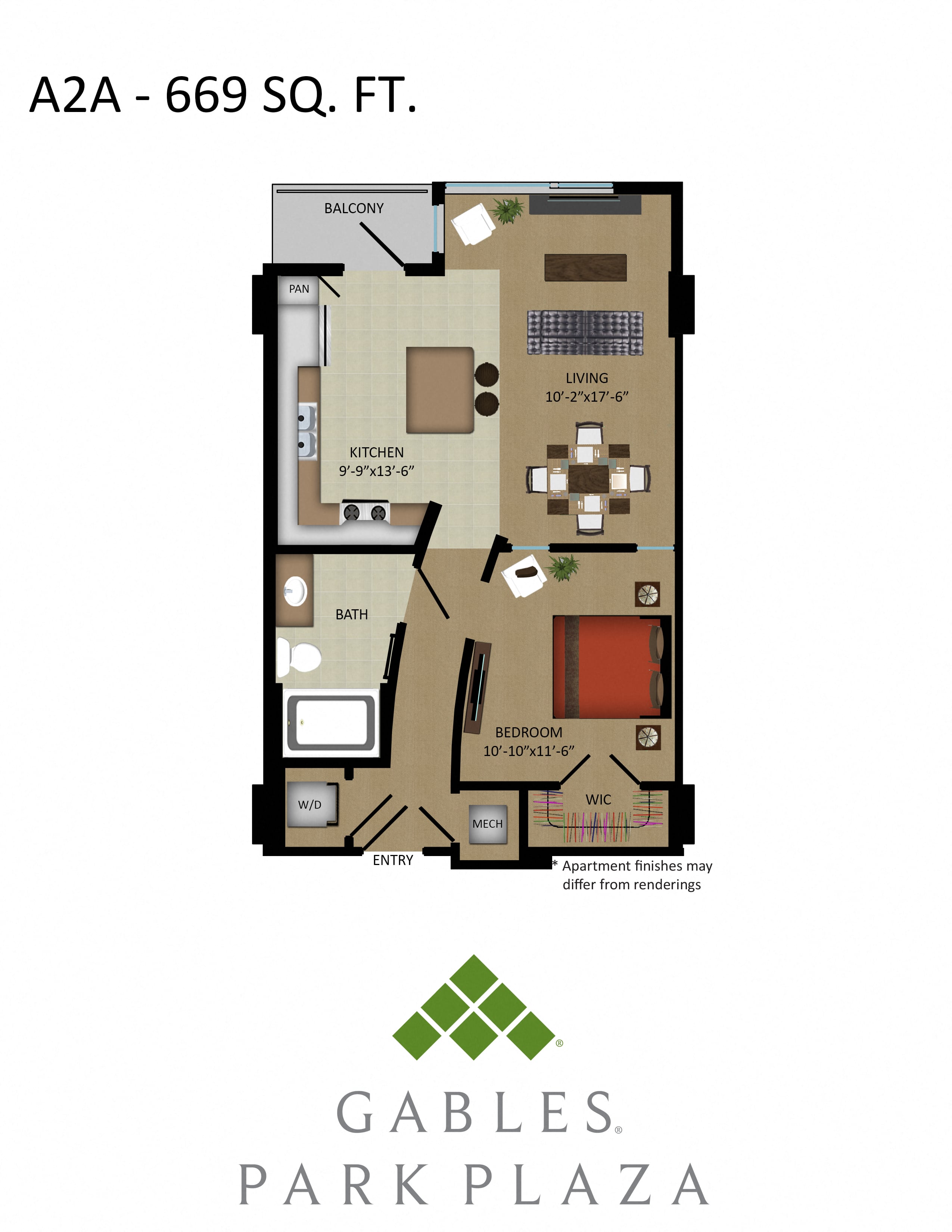 A2A floor plan