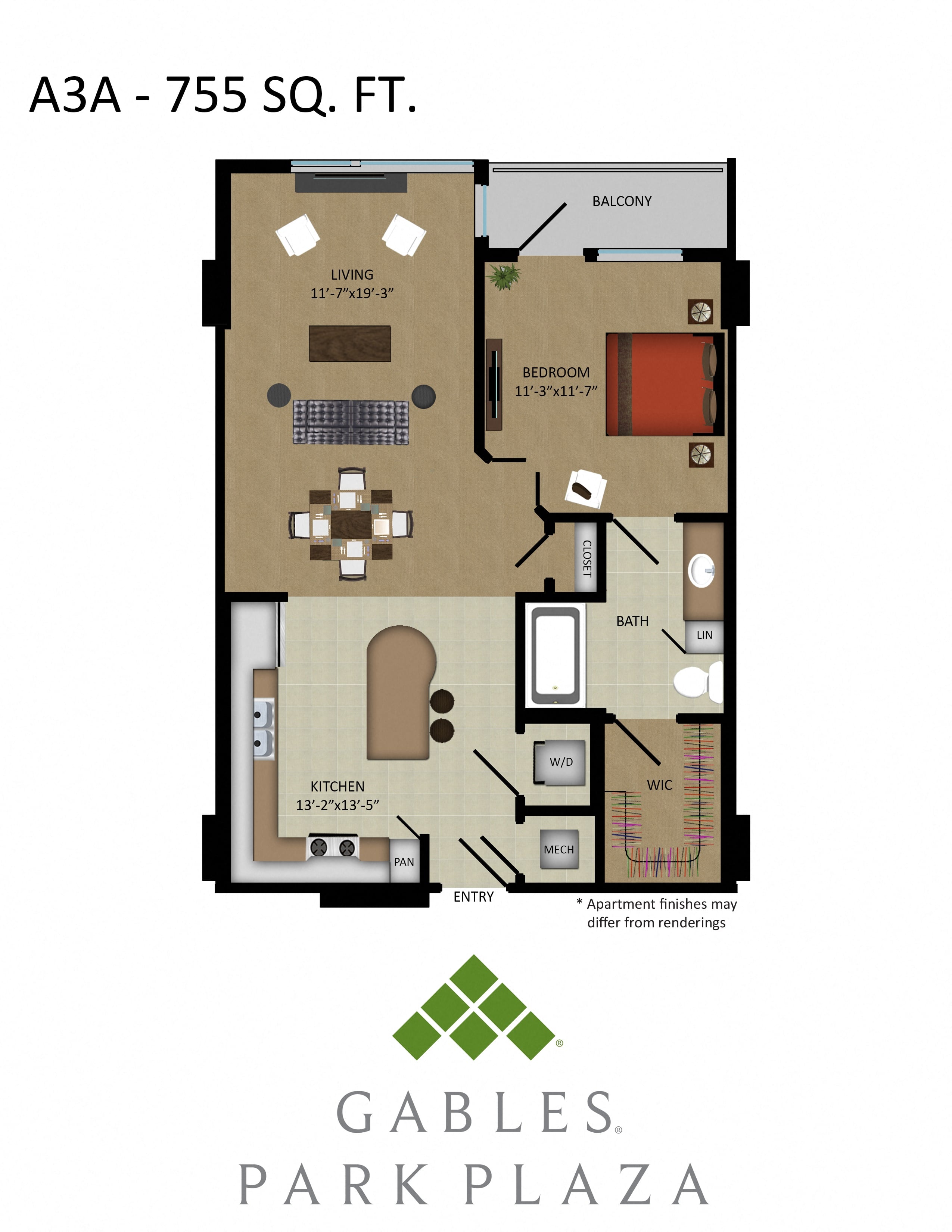 A3A floor plan