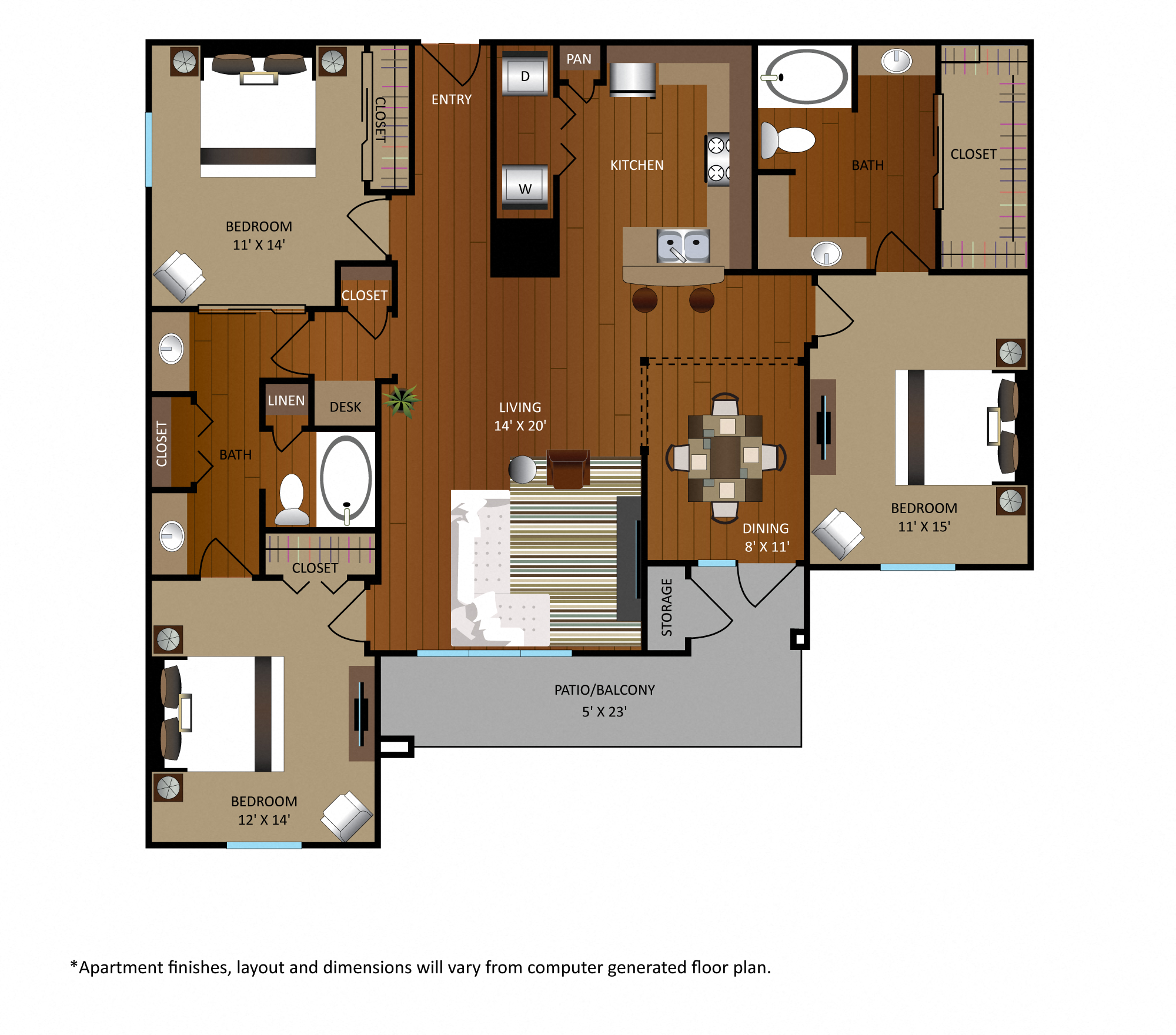 ENCLAVE floor plan