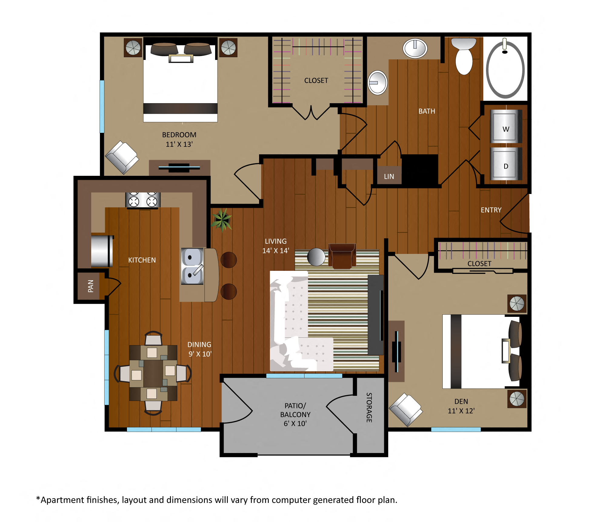 COASTAL floor plan