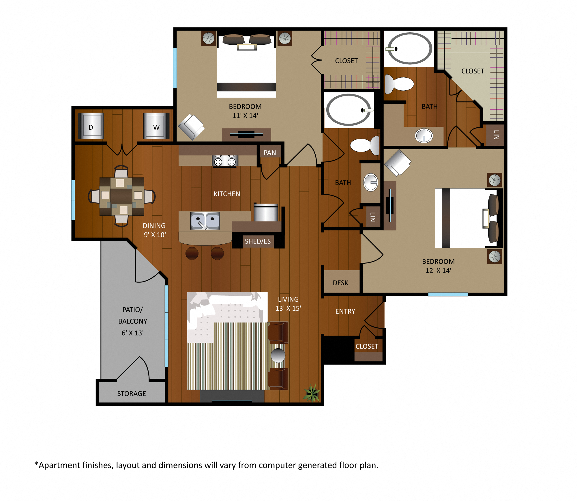 DEL MAR floor plan