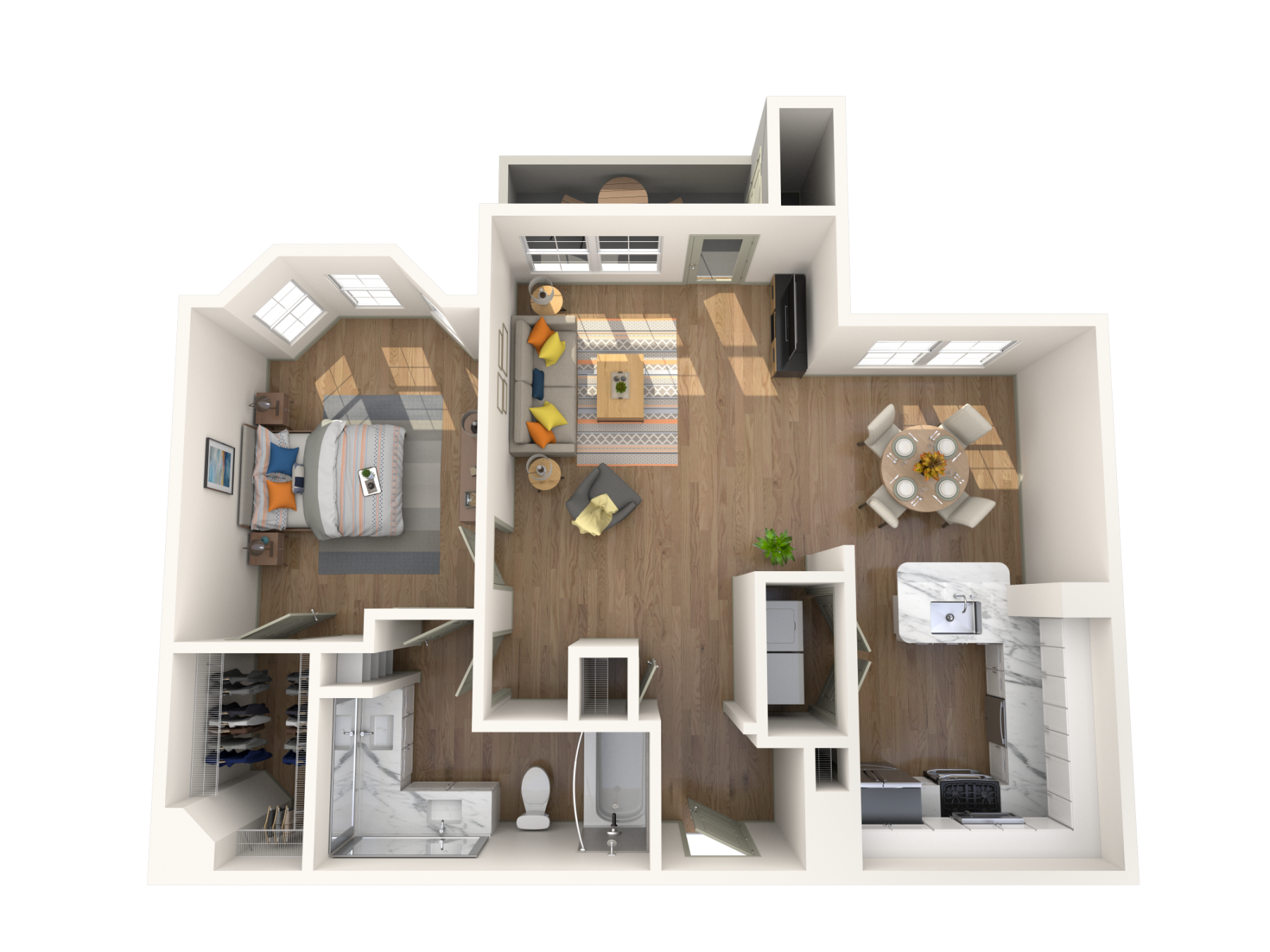 A2 floor plan