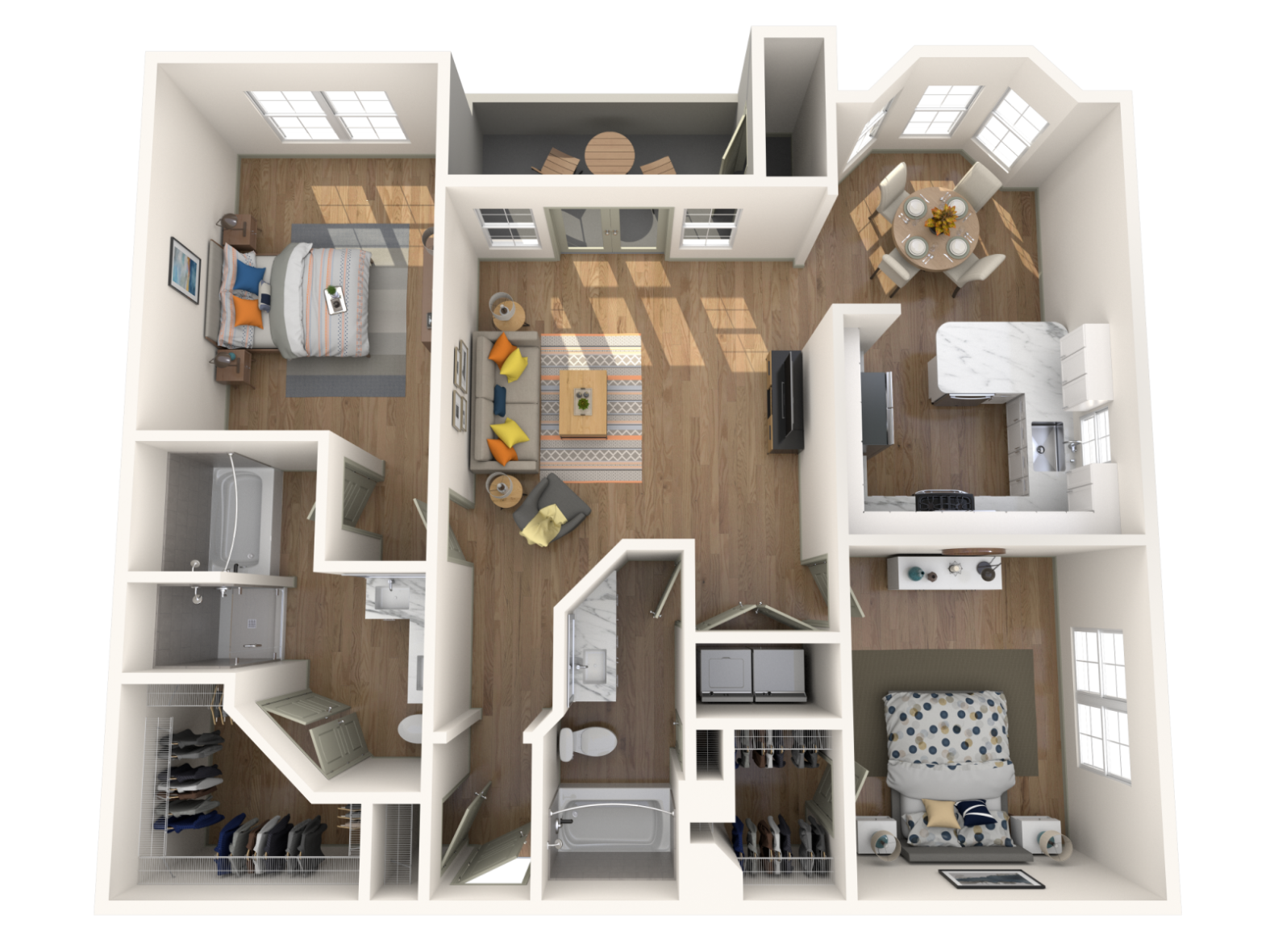 B2 floor plan