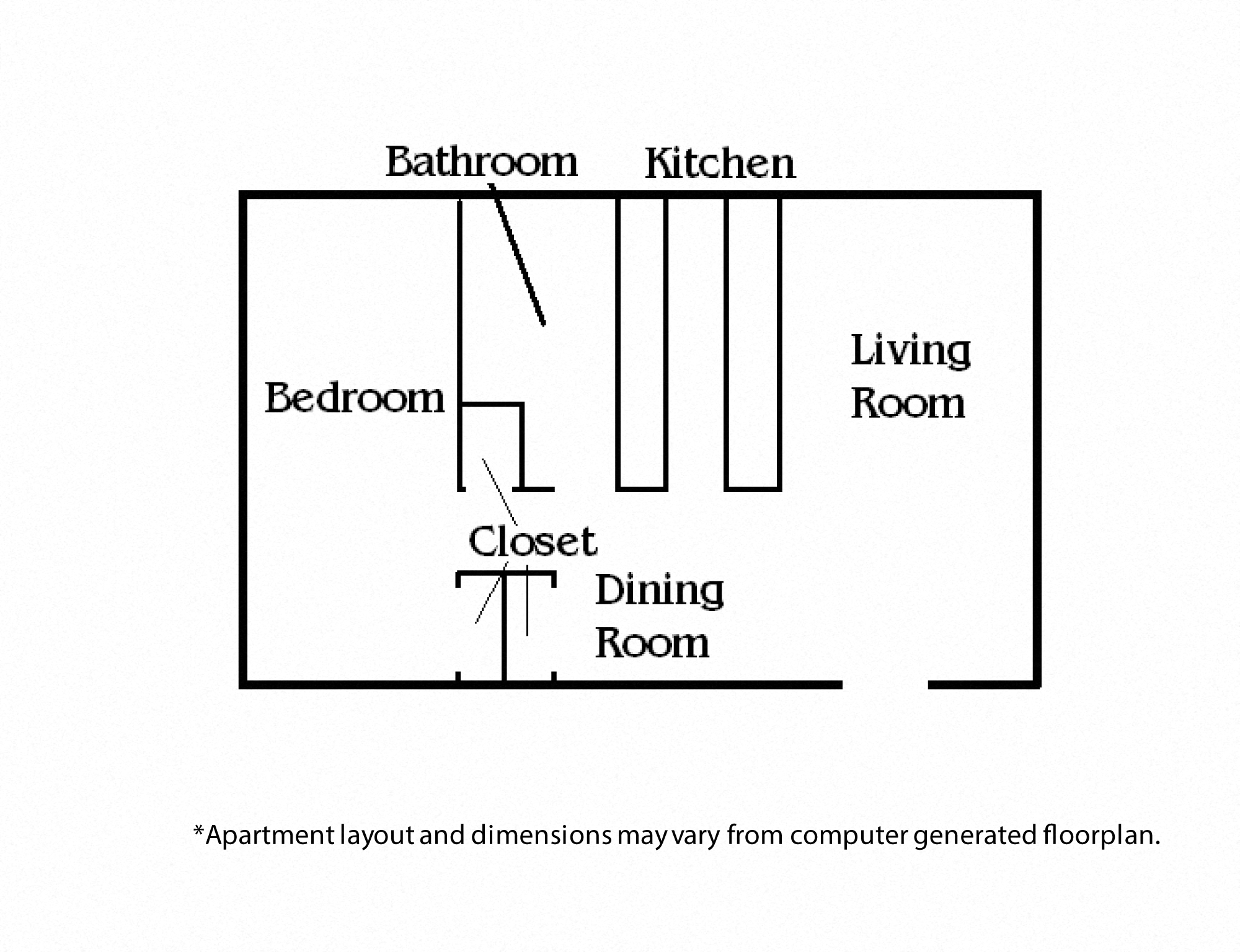 A1 floor plan