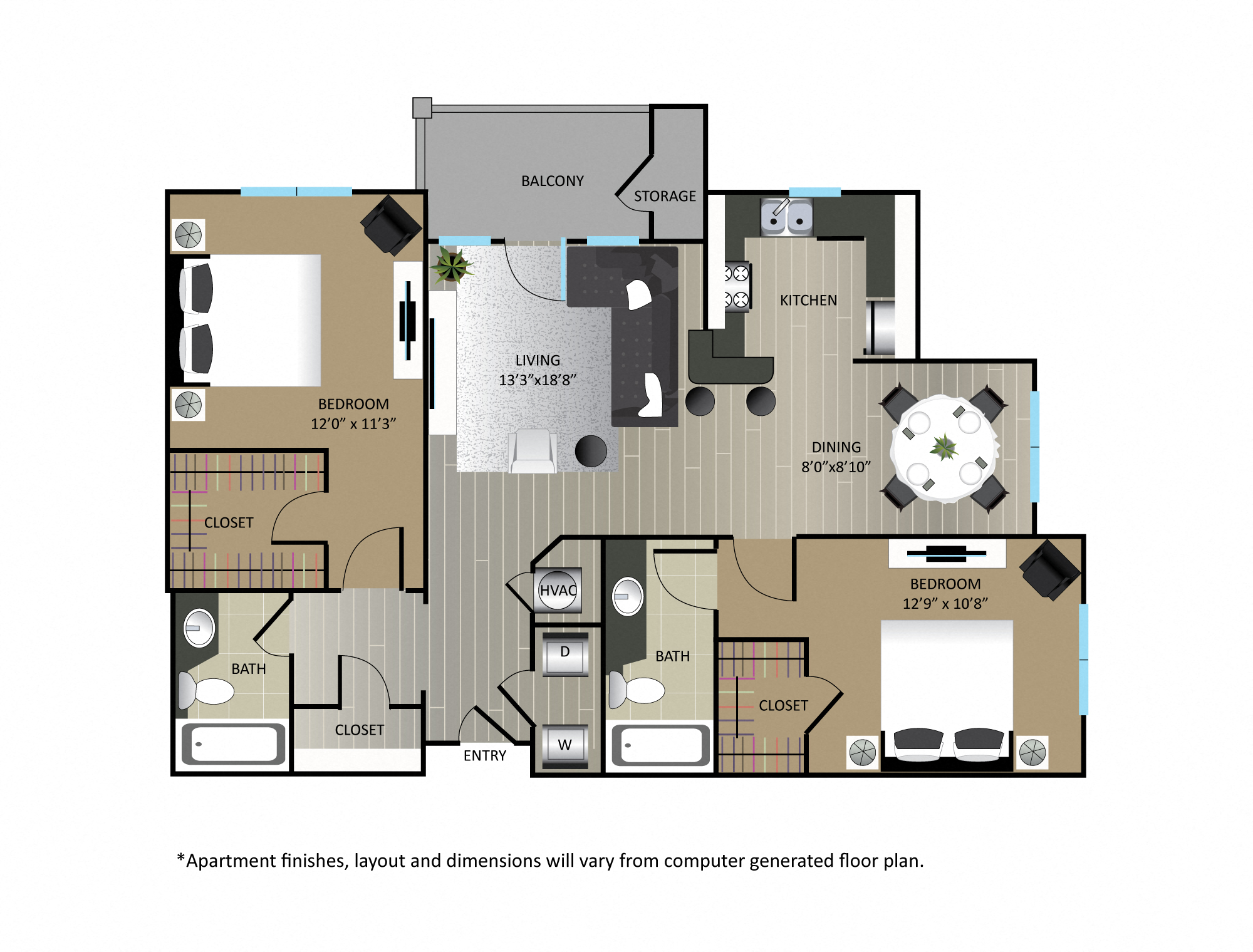 B1R floor plan