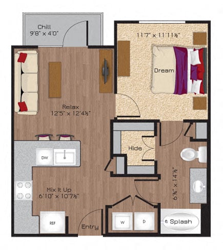 A1 floor plan