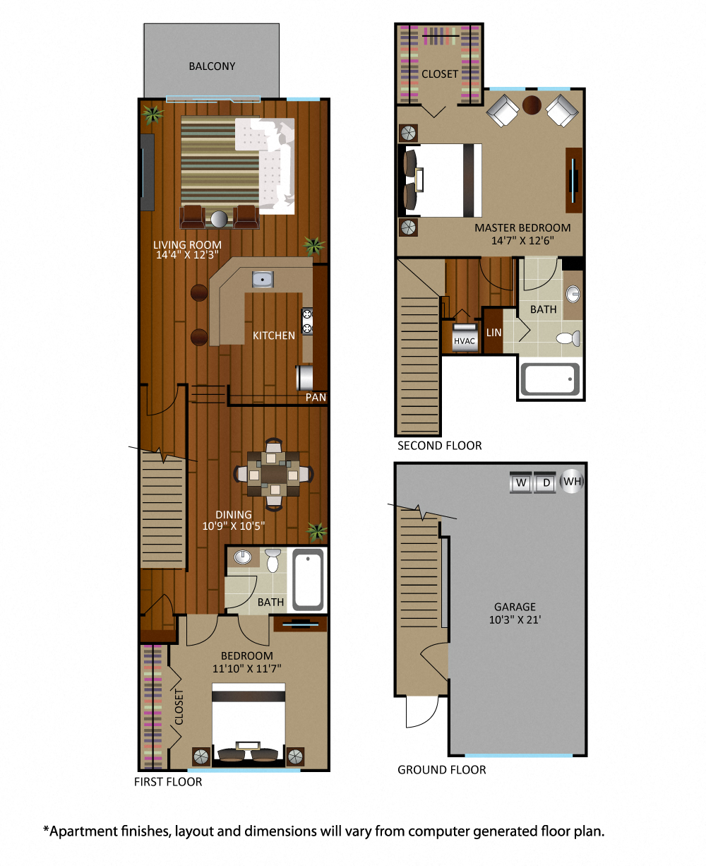 B1R St Tropez floor plan