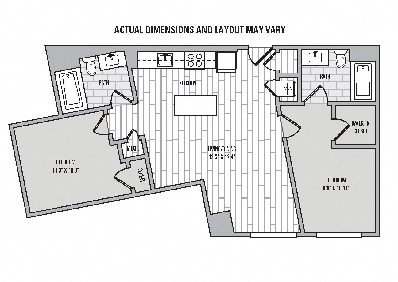 2C floor plan