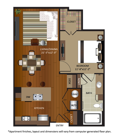 A2.1 floor plan