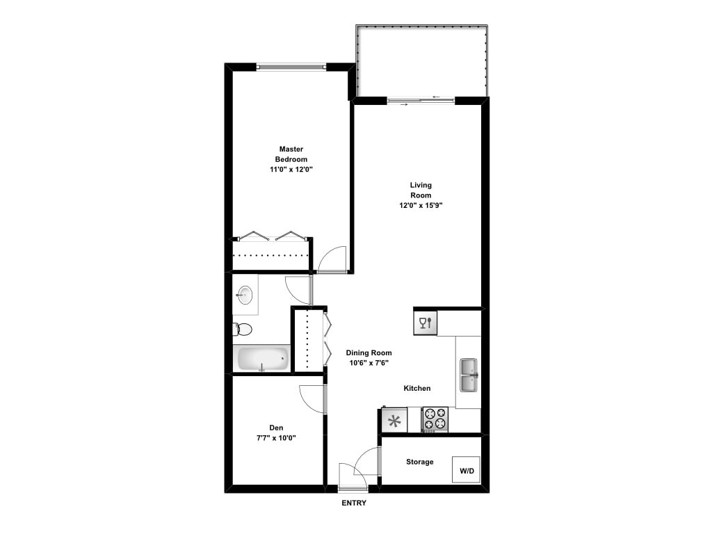 Floor Plans of Beacon Heights Apartments in Calgary, AB