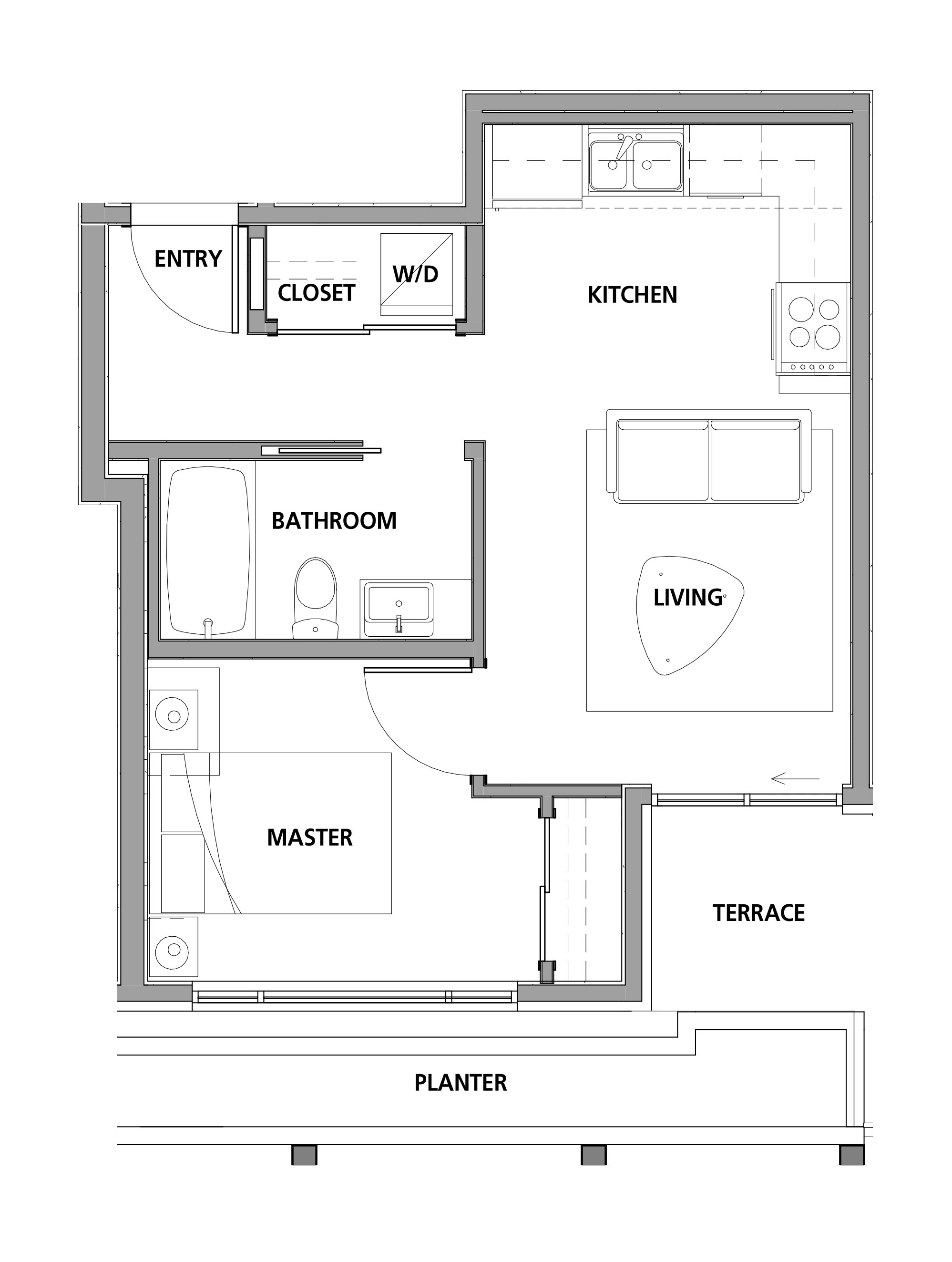 Floor Plans of Lynn Creek Apartments in North Vancouver, BC