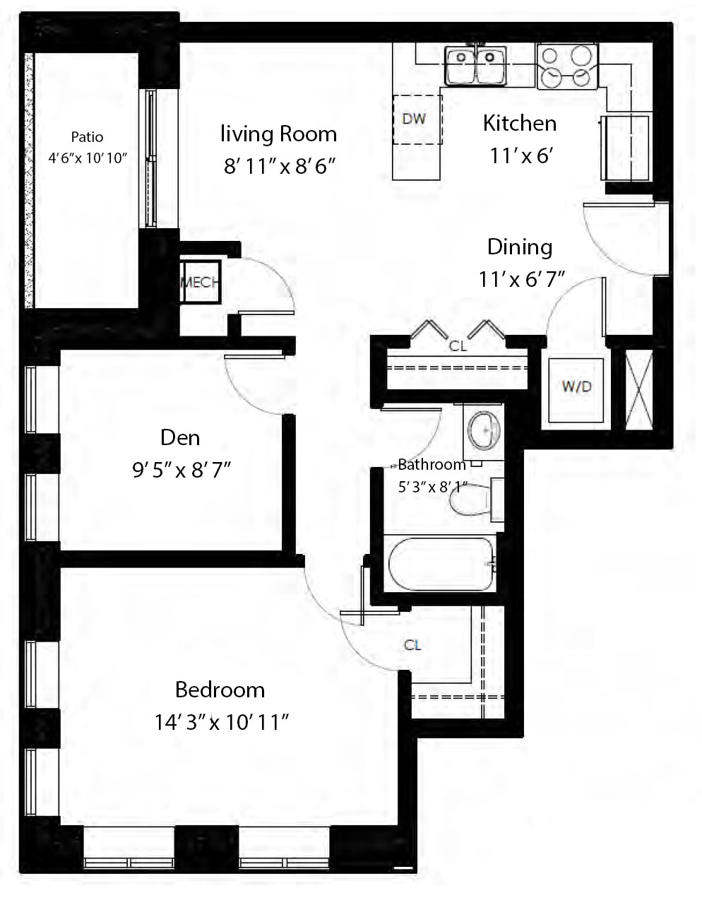 Floor Plans of Rittenhouse Place in Kitchener, ON