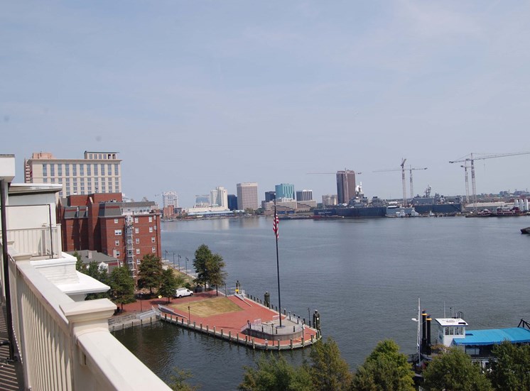 The Seaboard Building in Portsmouth VA view