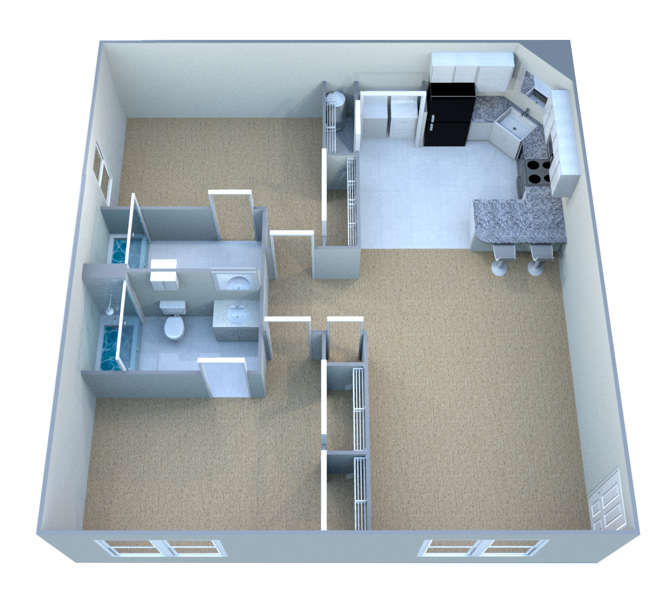 Suite A Floorplan