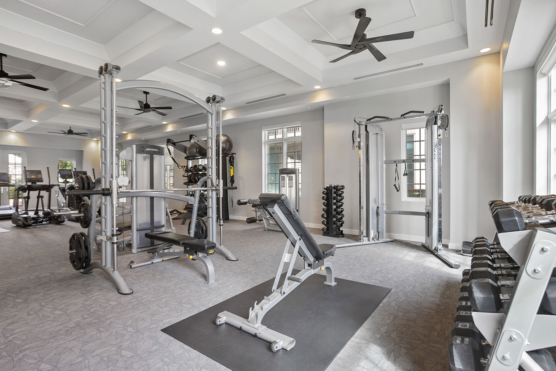 Shops at Buckhead apartments for rent in Atlanta - The Residence Buckhead Atlanta Fitness Center
