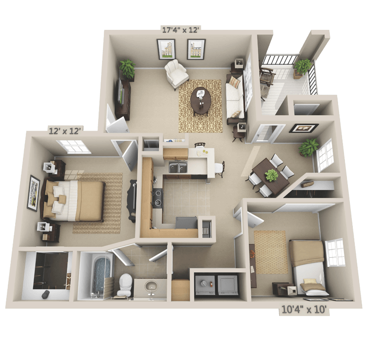 Cottonwood floor plan