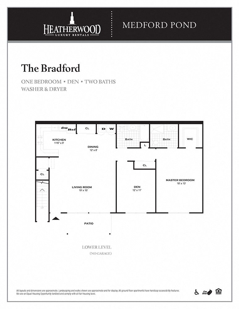 1, 2 and 3Bedroom Apartments in Medford, NY Medford Pond Luxury