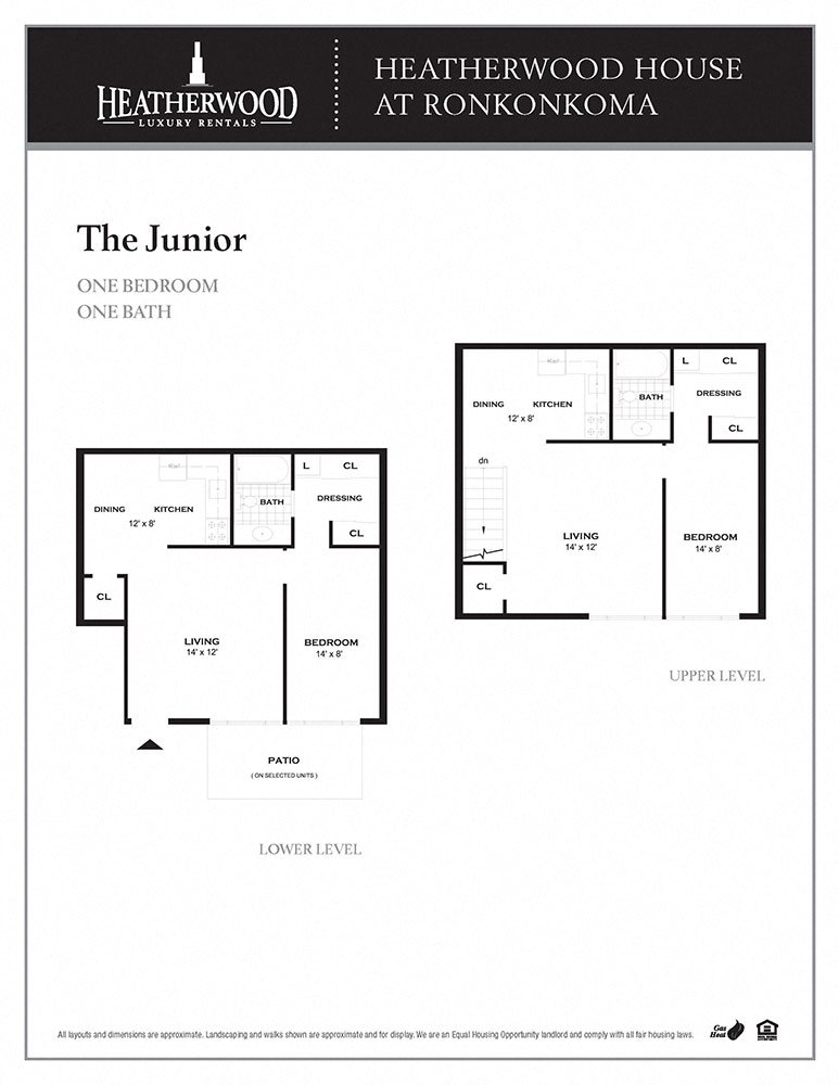 Studio, 1 and 2Bedroom Apartments for Rent in Lake Ronkonkoma Heatherwood House at Lake