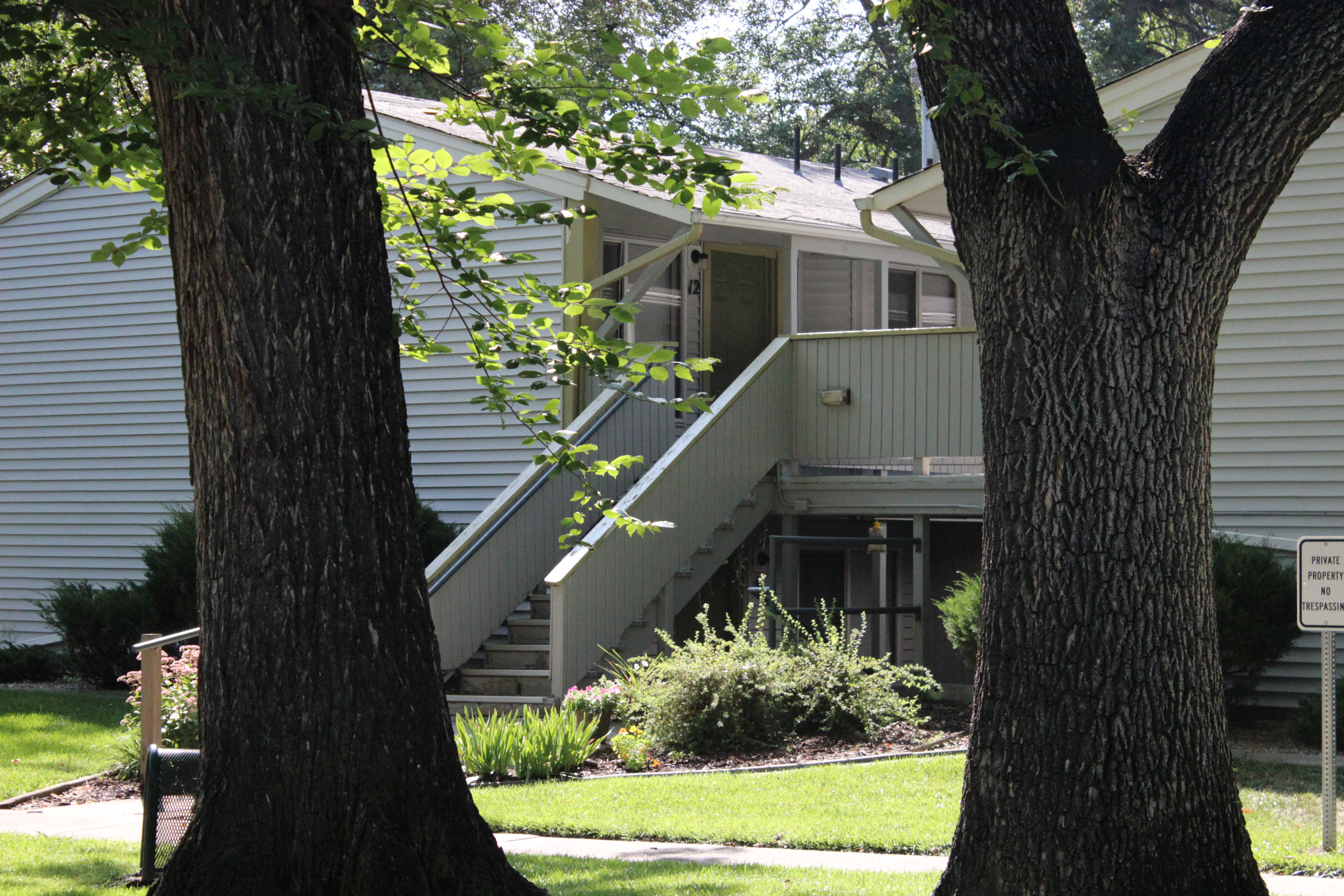 Village on Bryan exterior during the summer